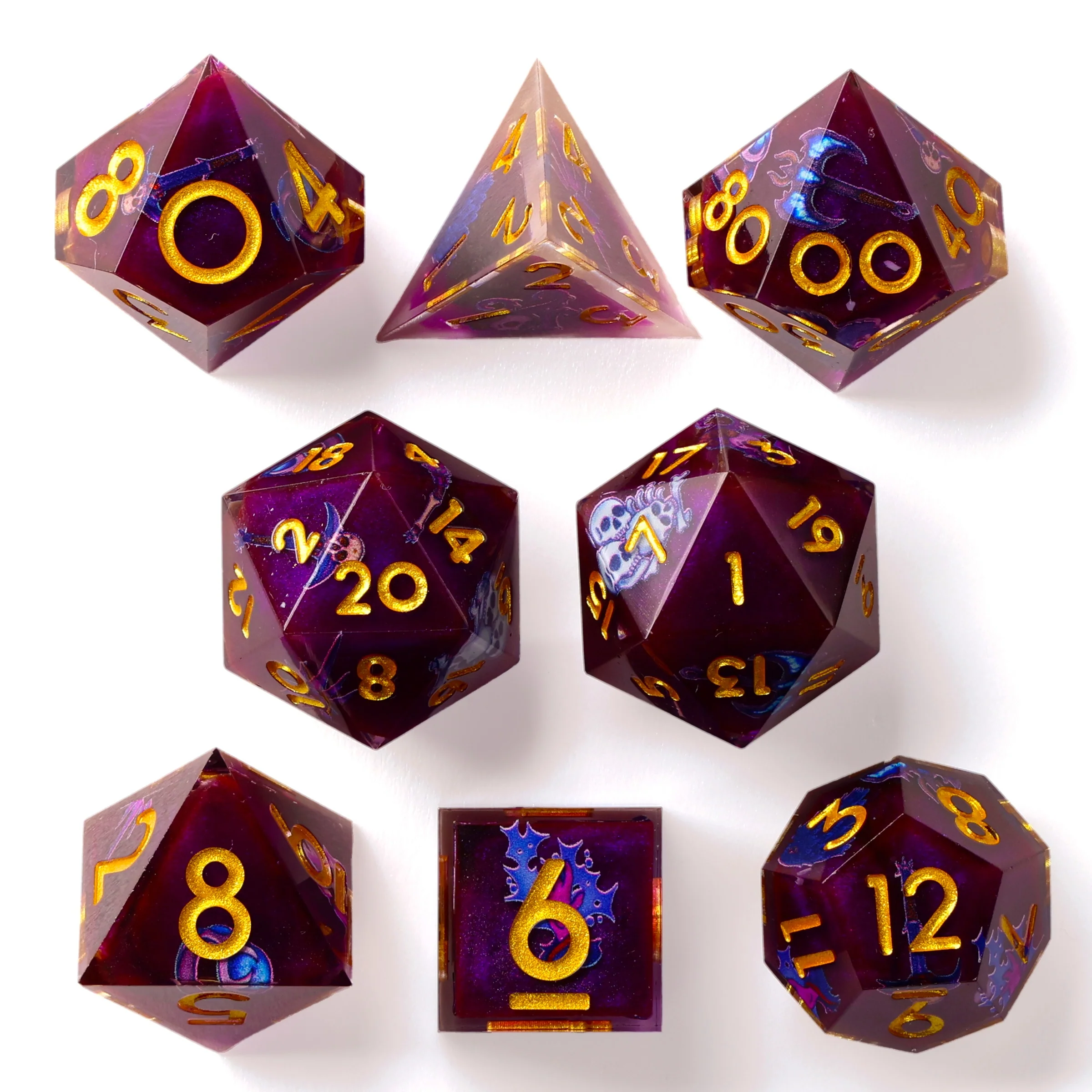 The Warlock | 8-Piece RPG Set | Baron's Signature Series - Image 2