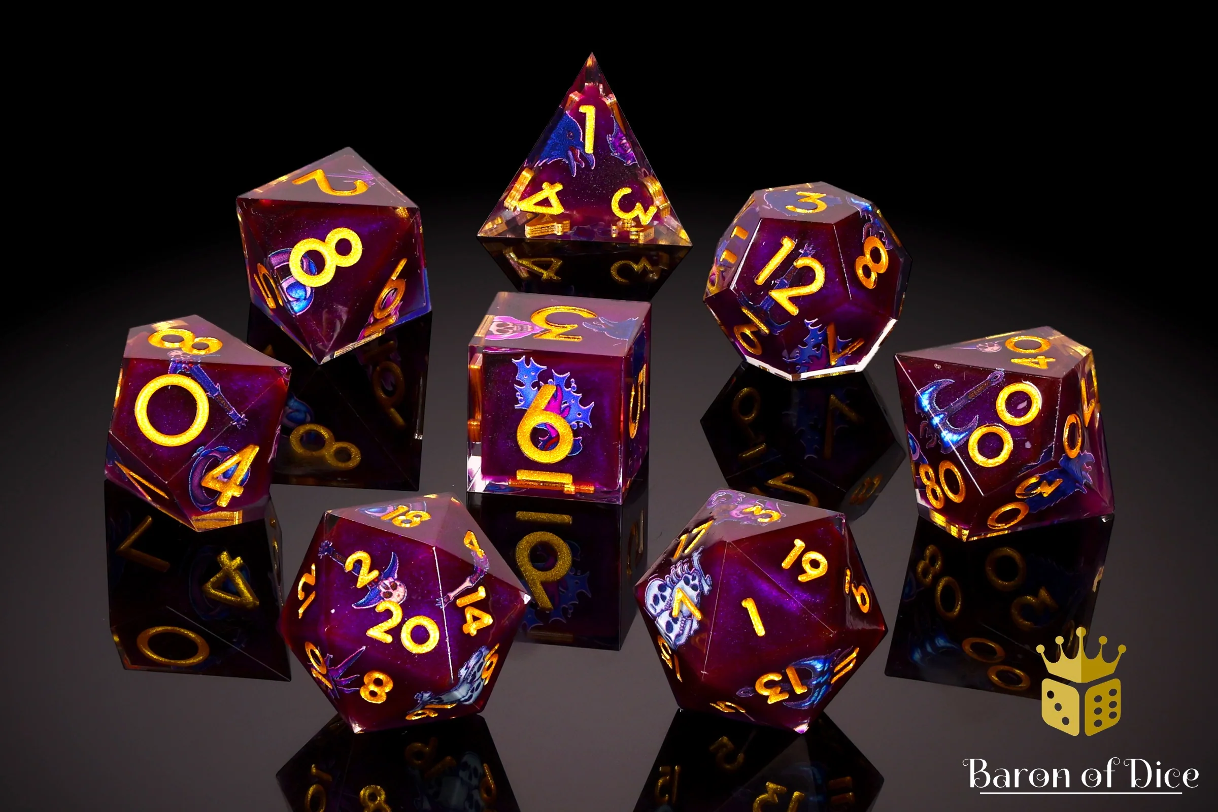The Warlock | 8-Piece RPG Set | Baron's Signature Series - Image 3