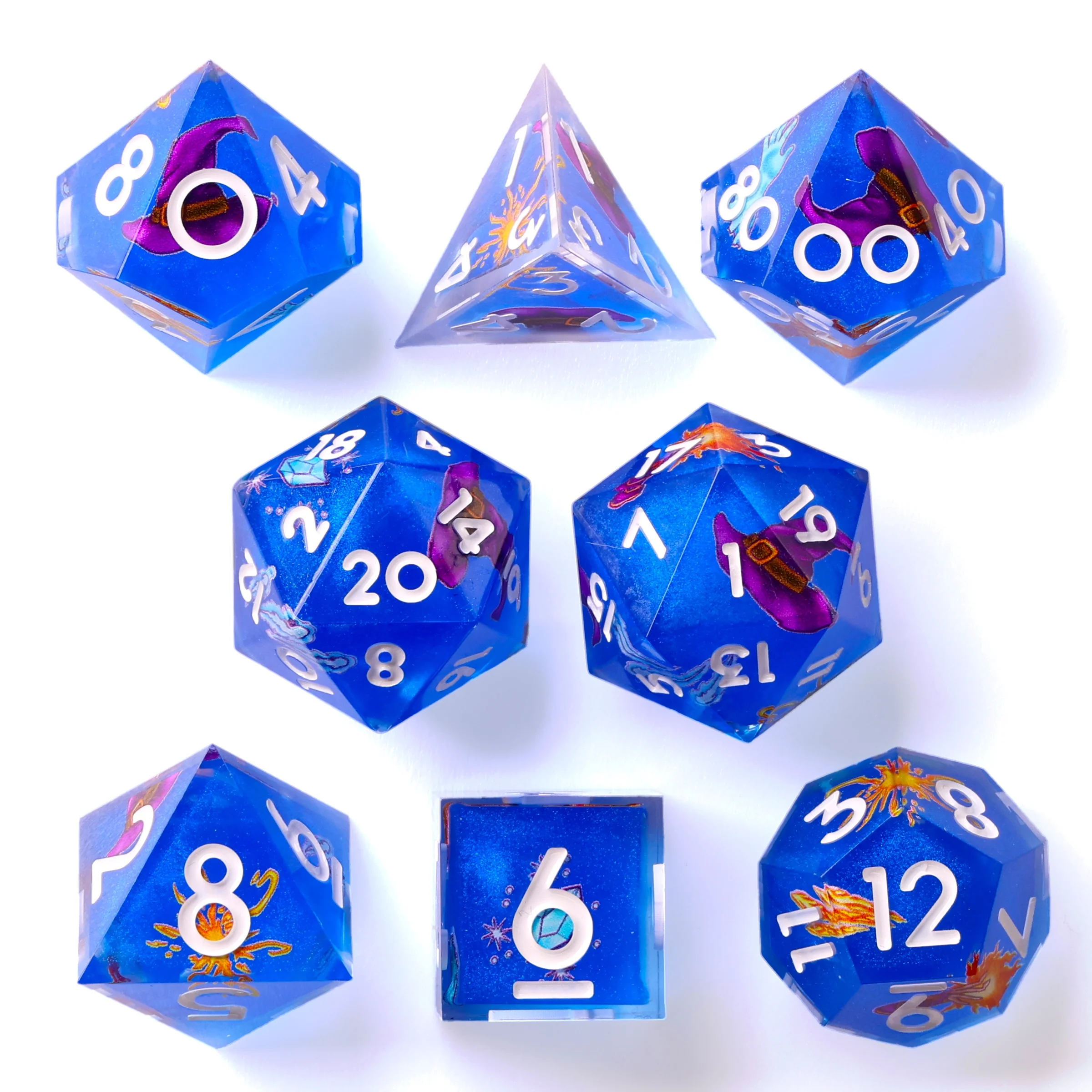 The Wizard | 8-Piece RPG Set | Baron's Signature Series - Image 2