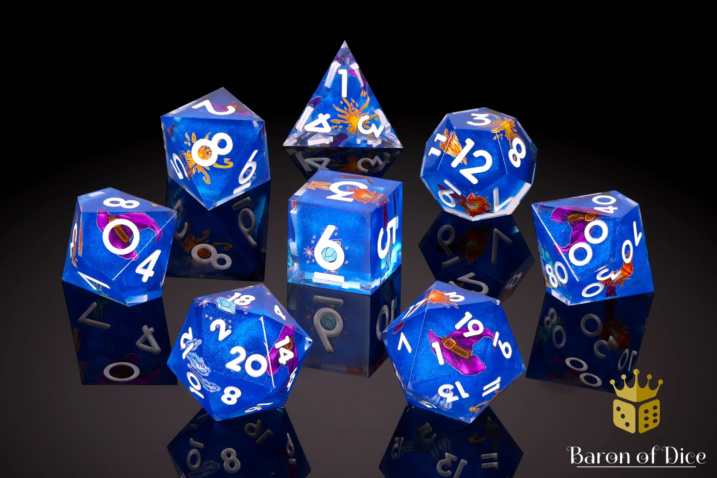 The Wizard | 8-Piece RPG Set | Baron's Signature Series - Image 3
