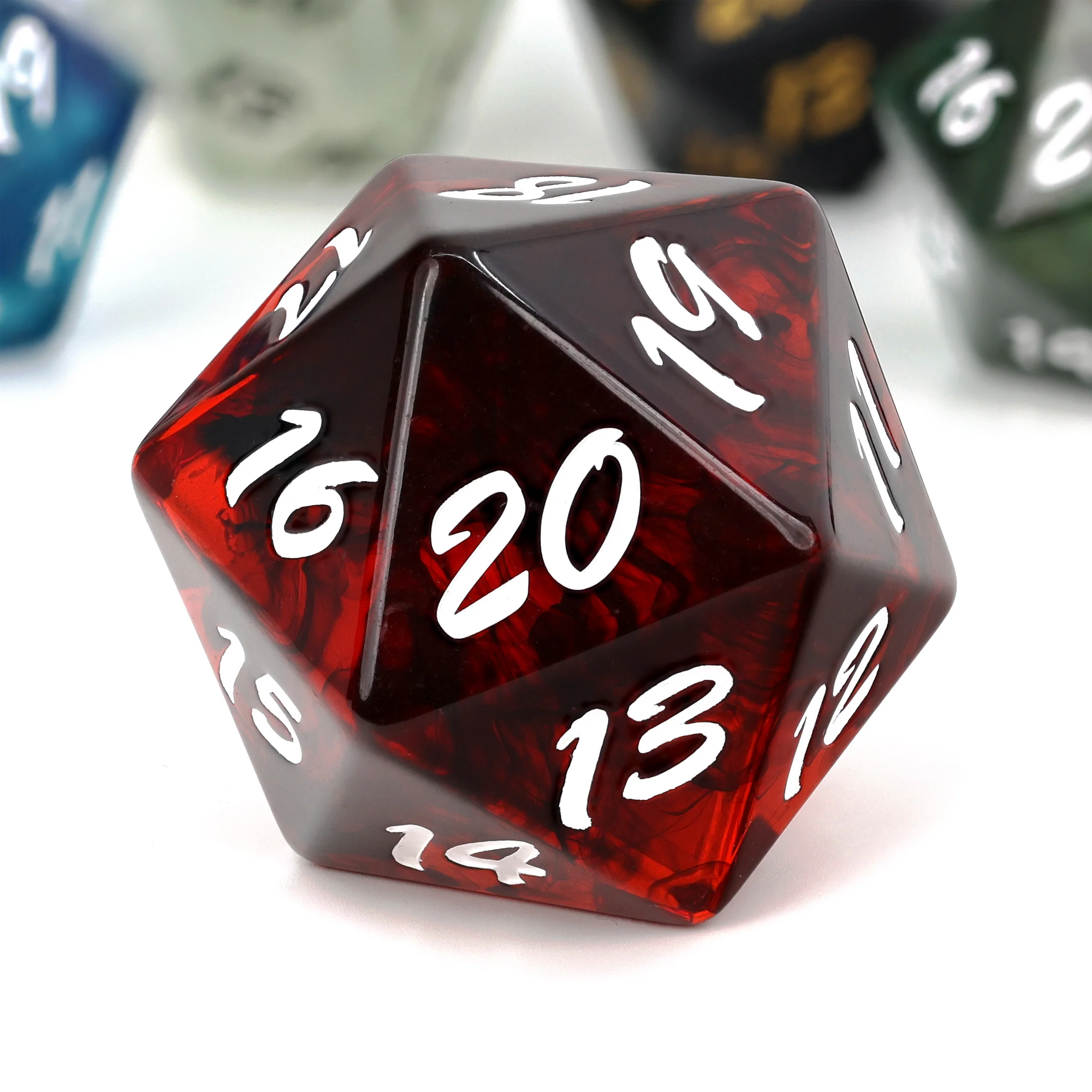 Big Ass Spindown D20 - Red Fire - Image 2