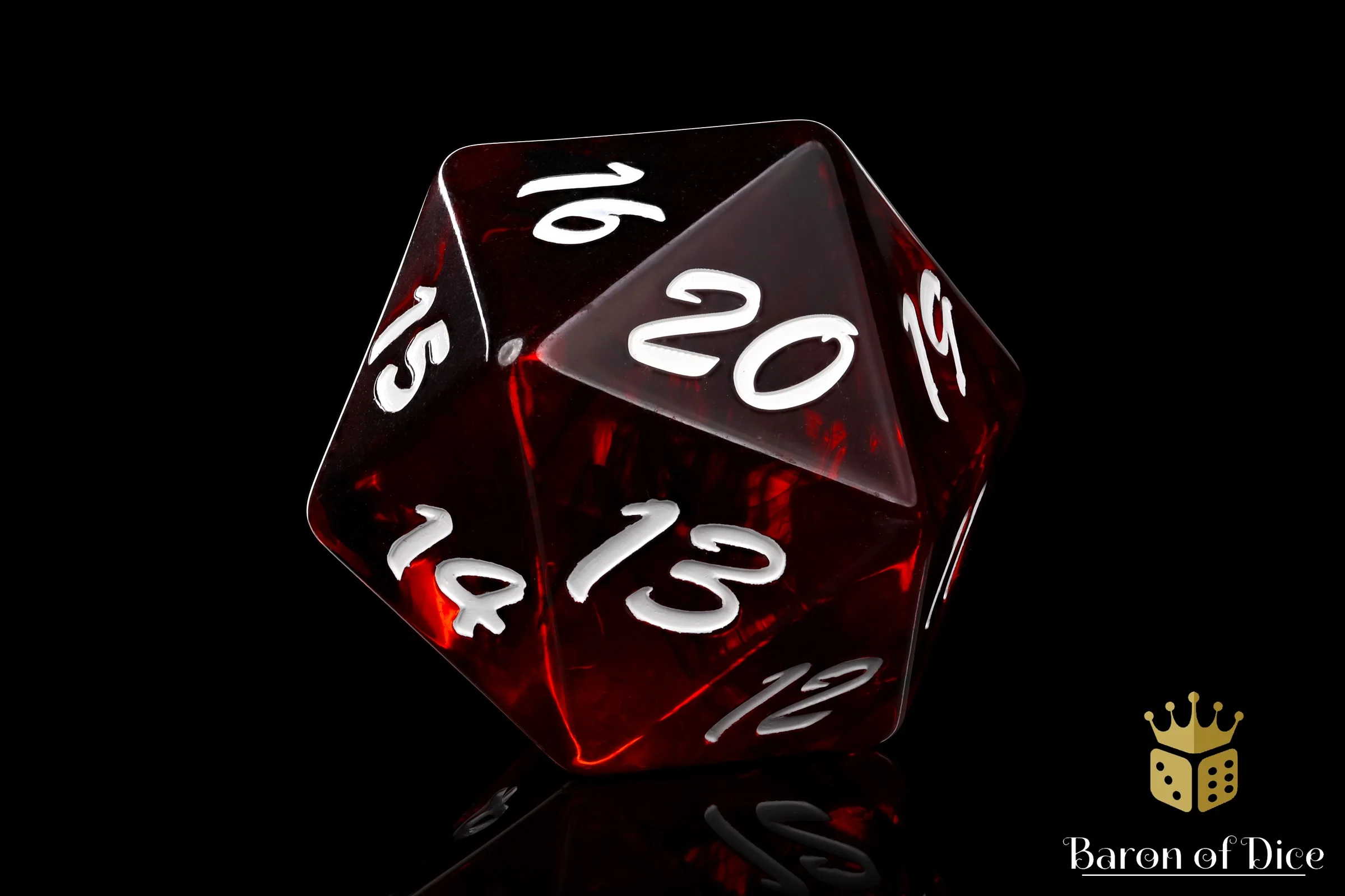 Big Ass Spindown D20 - Red Fire - Image 6