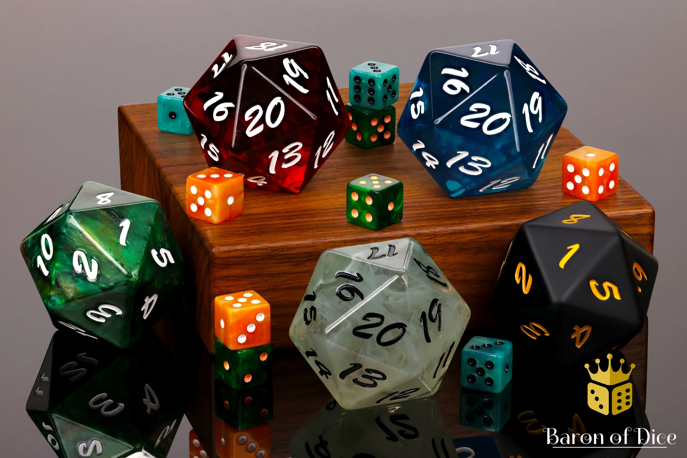 Big Ass Spindown D20 - Magic Set - Image 3