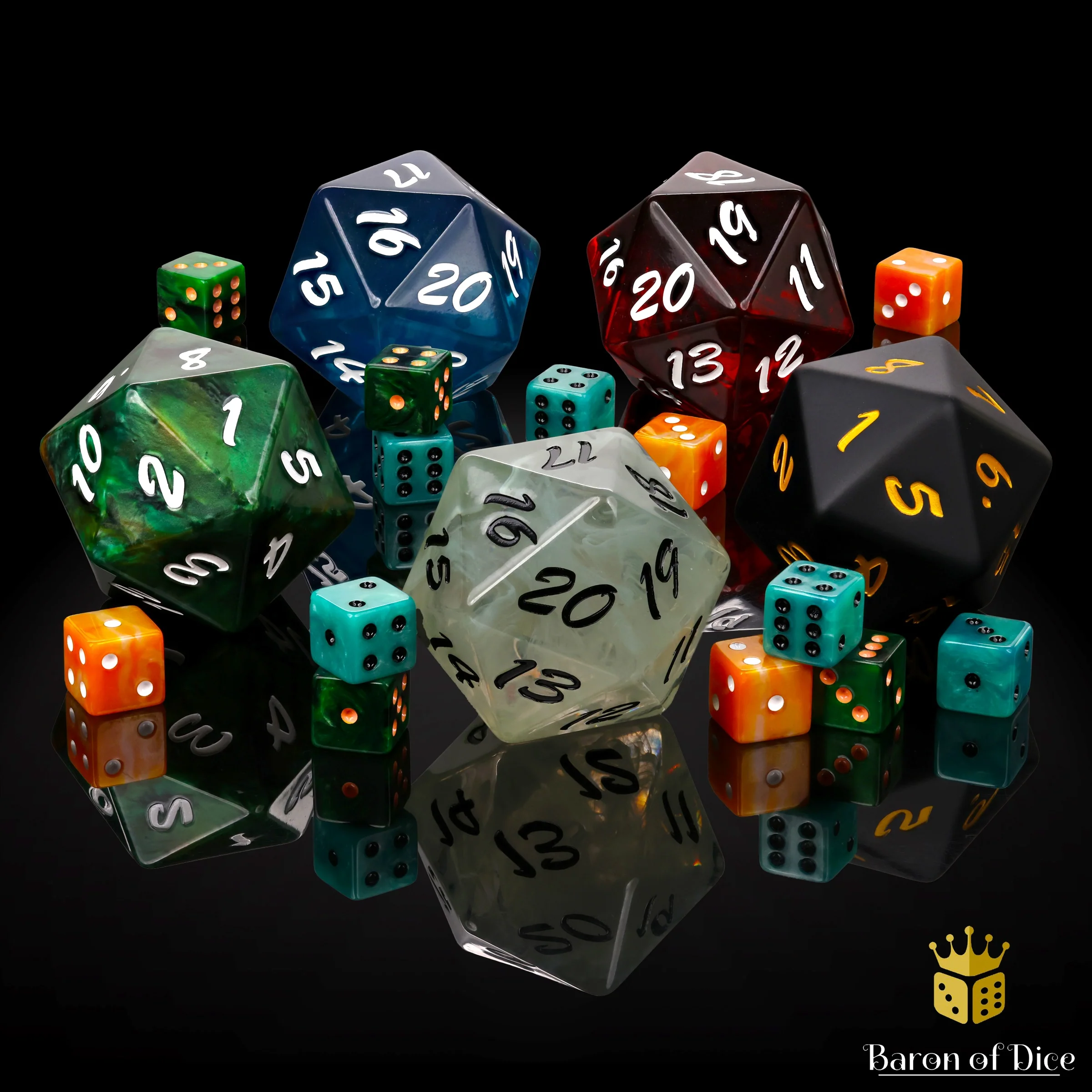 Big Ass Spindown D20 - Magic Set - Image 4