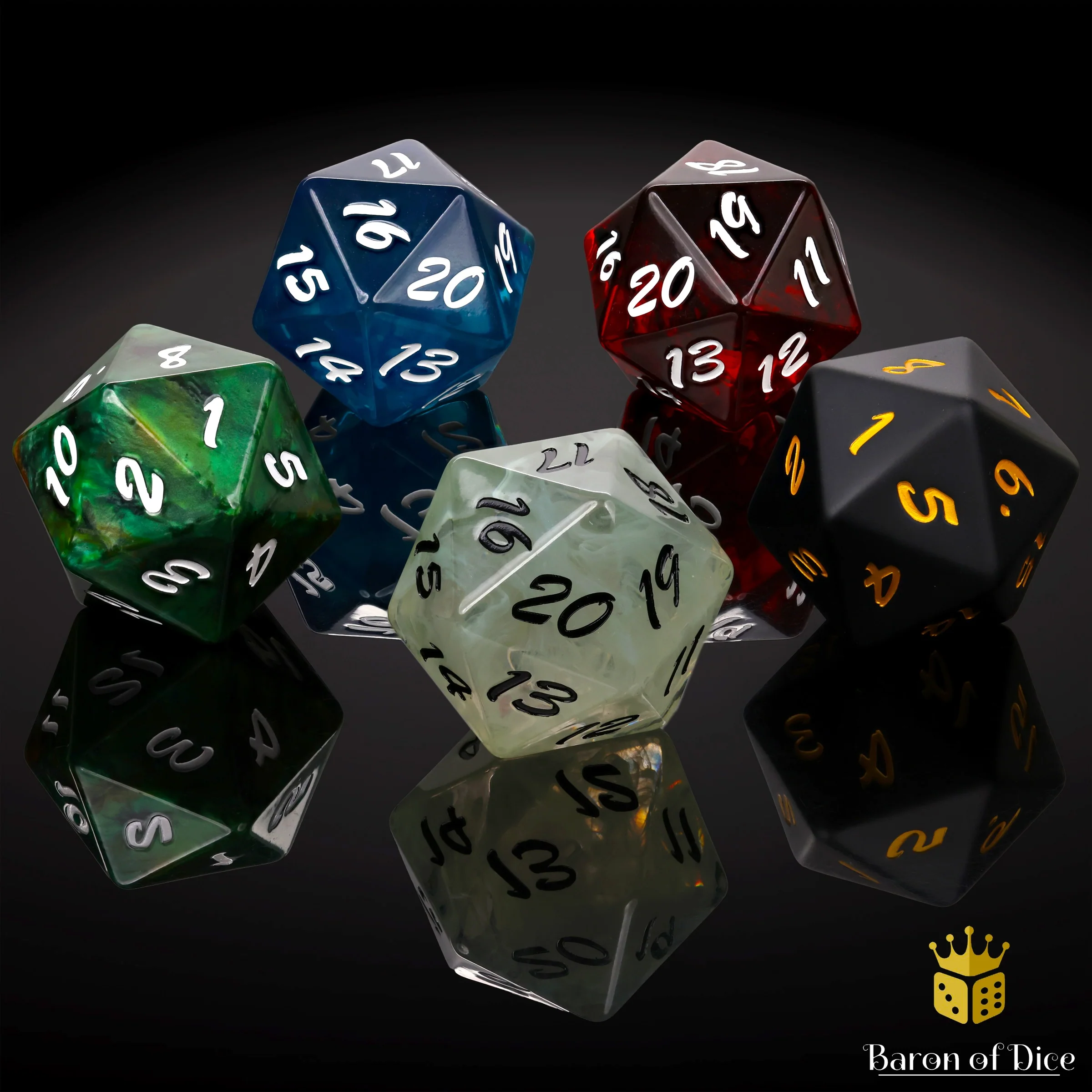 Big Ass Spindown D20 - Magic Set - Image 7