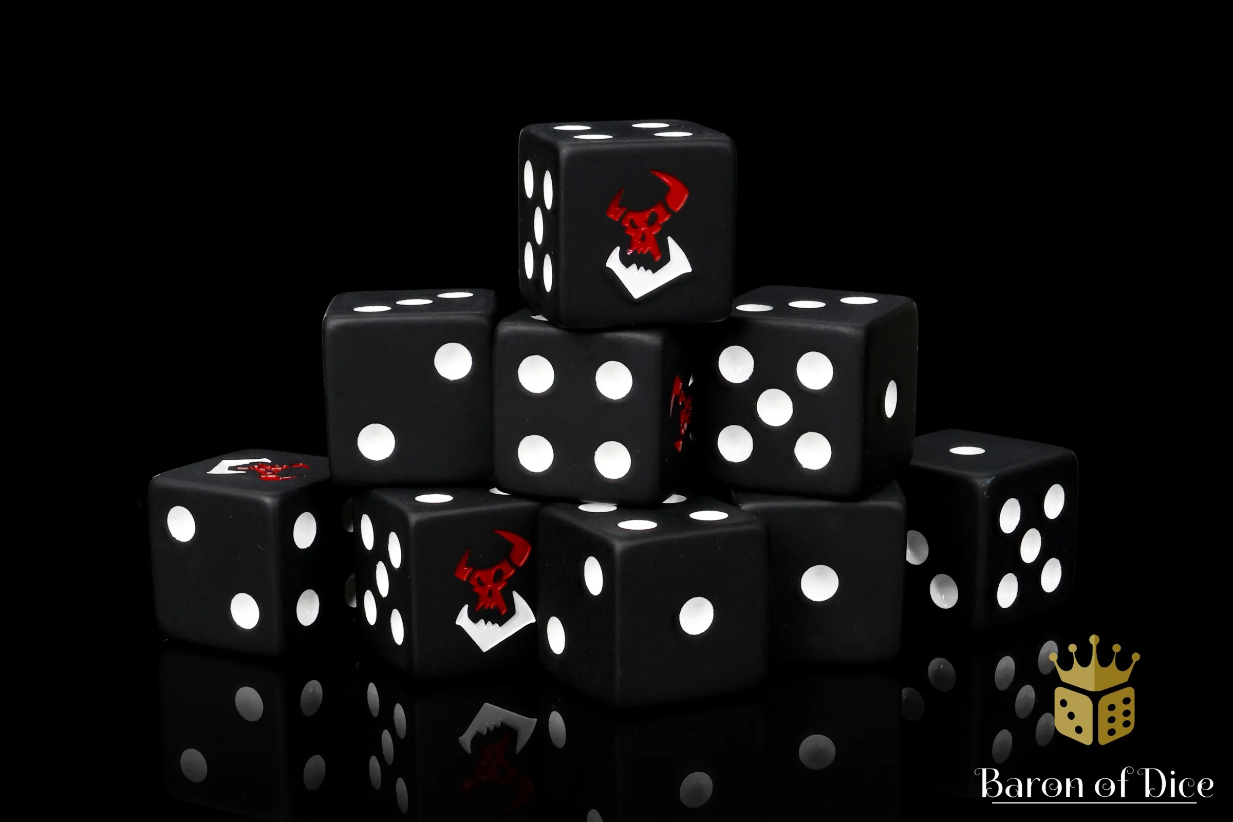 Black Orcs Dice - Image 2