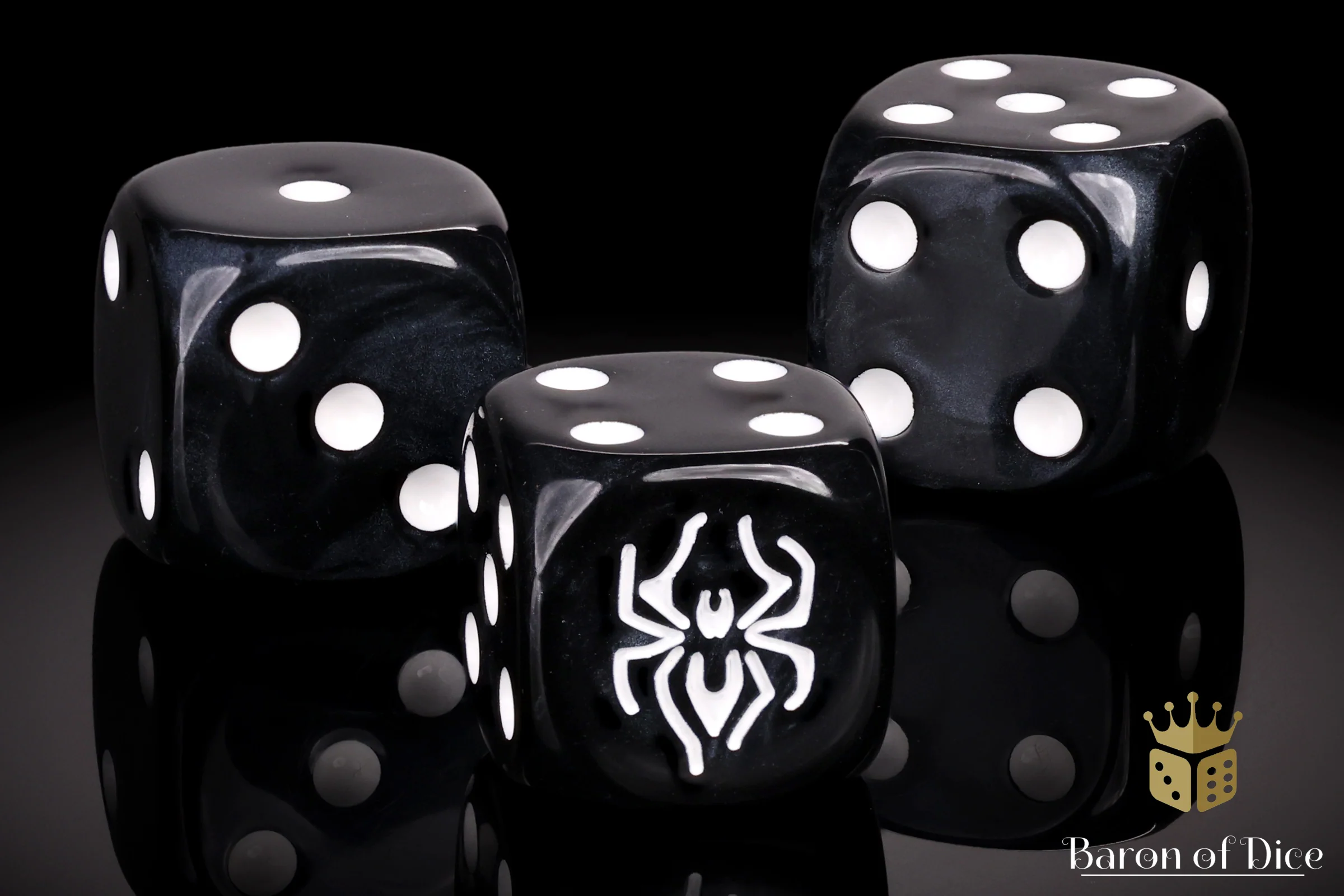 Black Spider Dice - Image 2