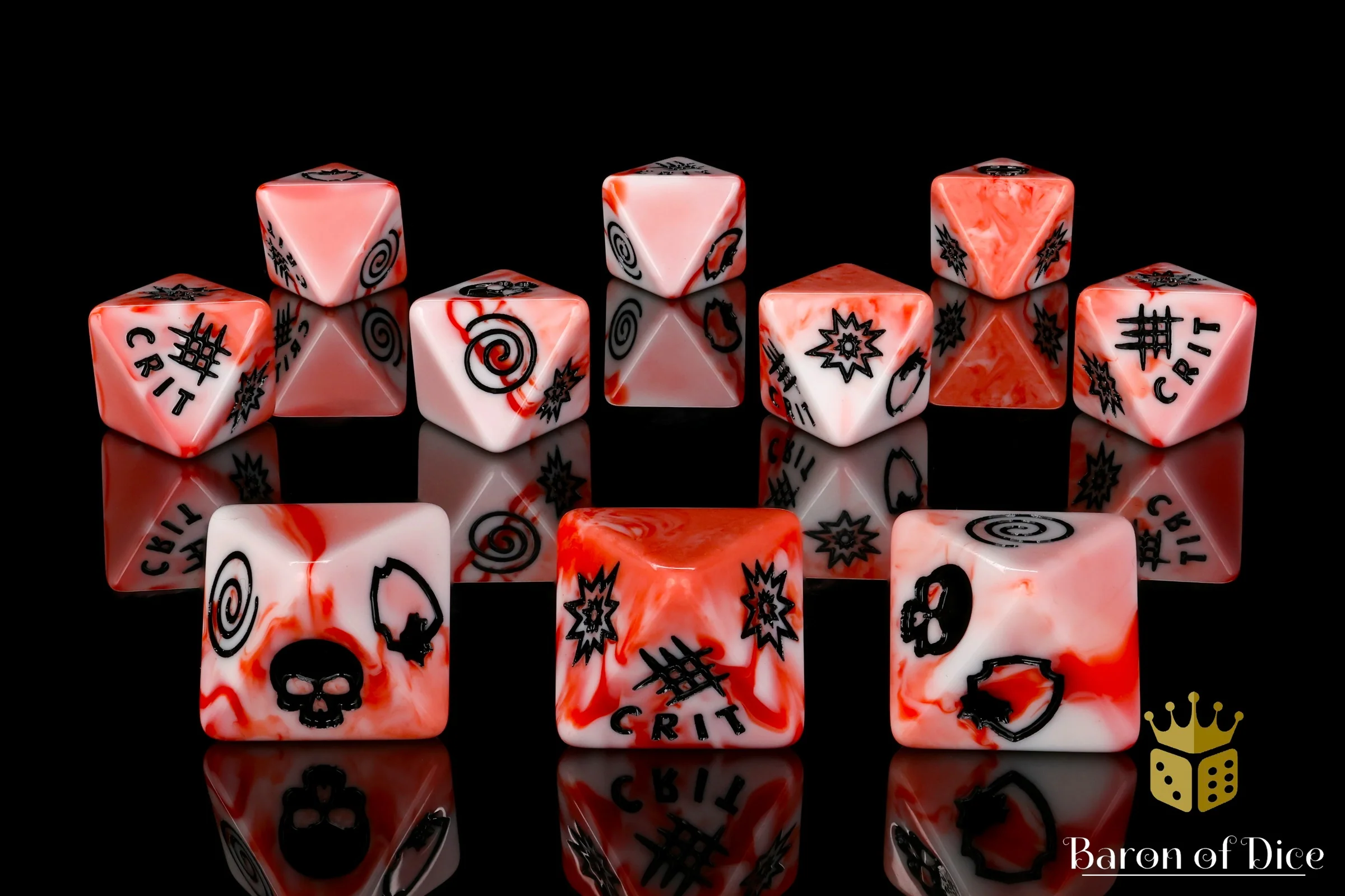 Bloody Claws D8 Dice Set - Image 3