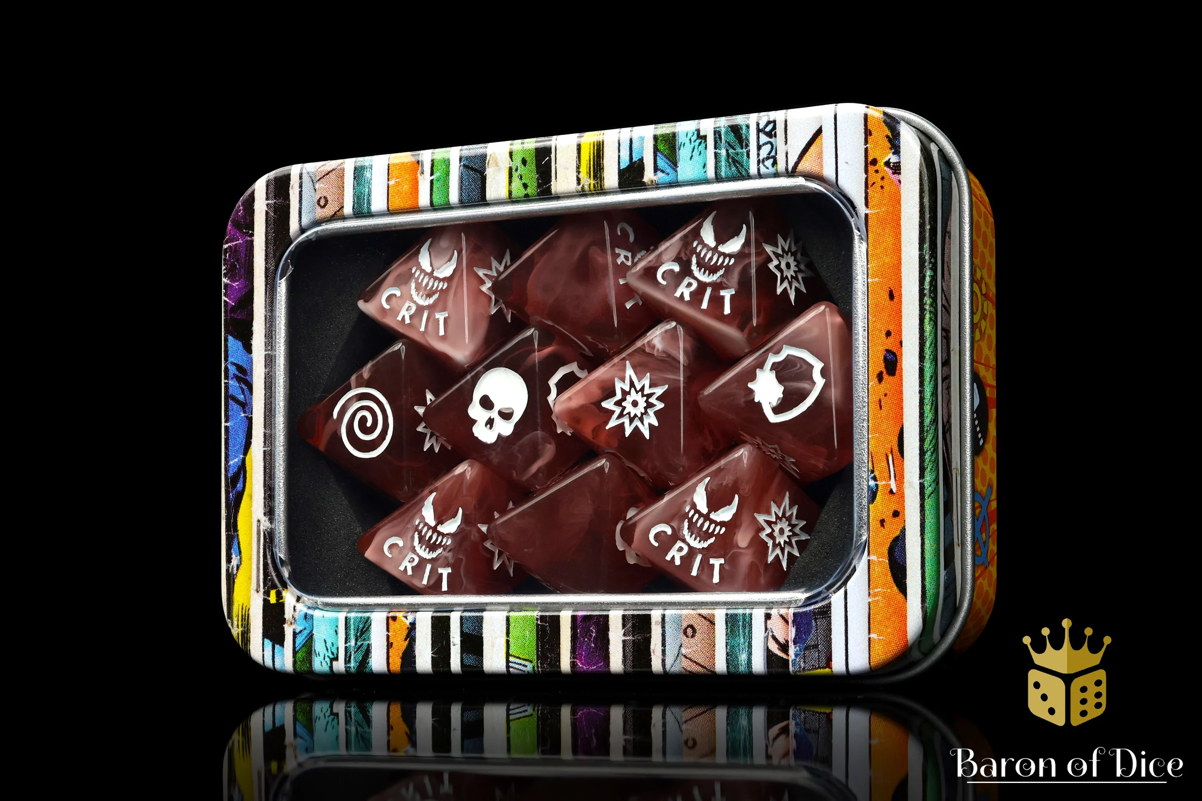 Bloody Symbiote Dice - D8 Set - Image 2