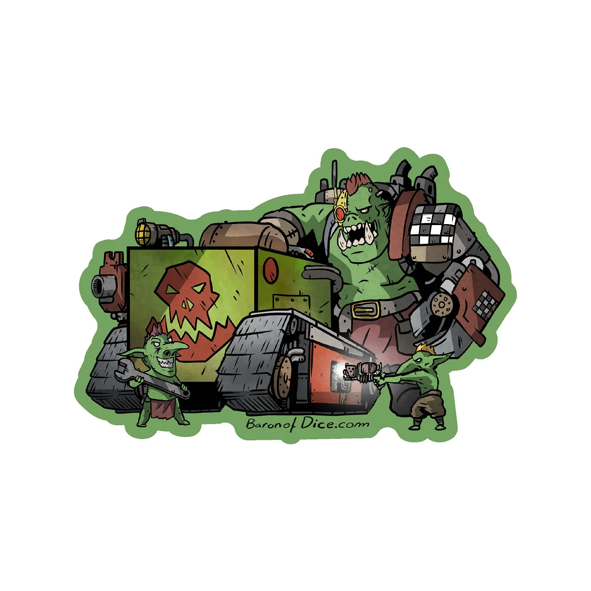 Premium Vinyl Stickers - Da Boss