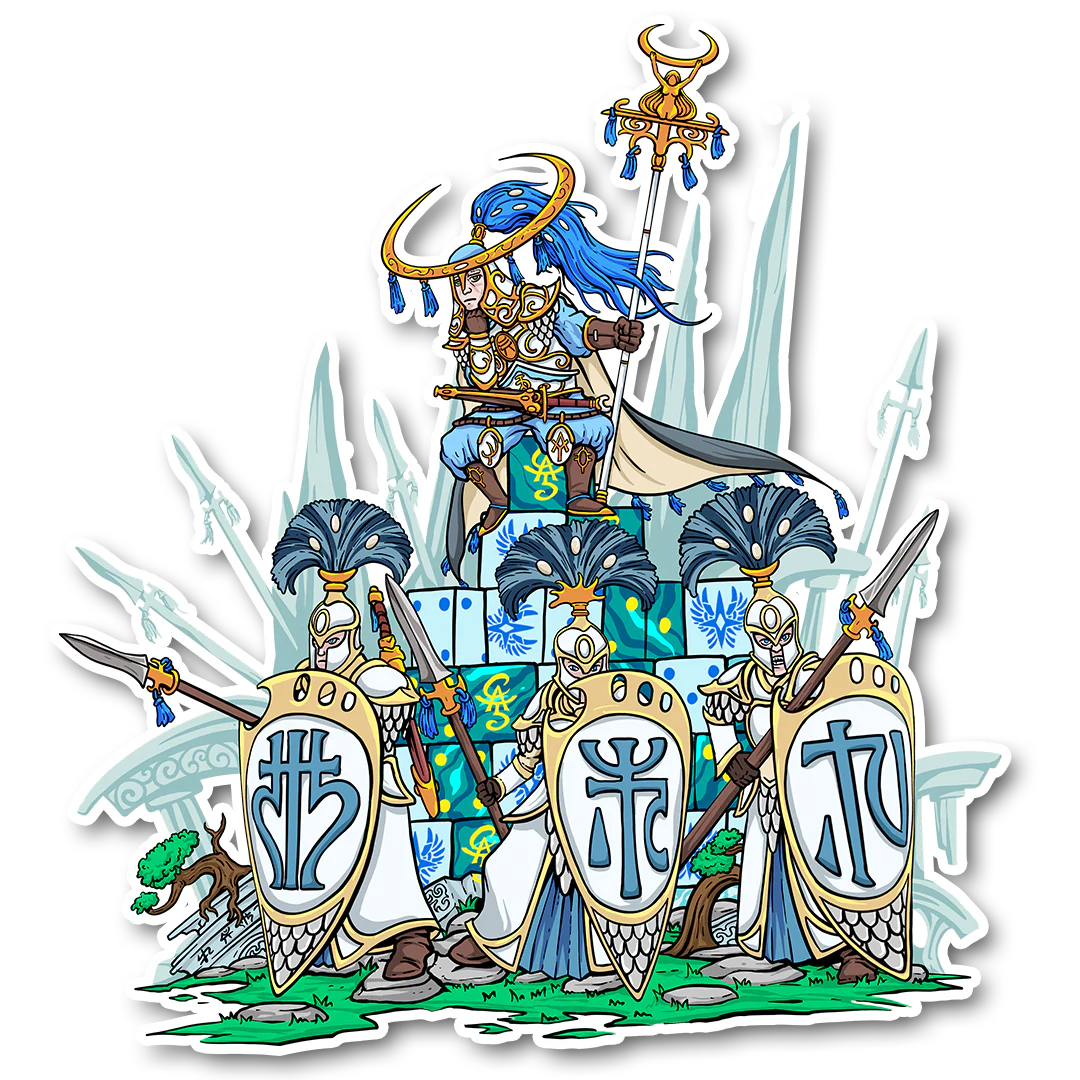 Premium Vinyl Stickers - High Elves