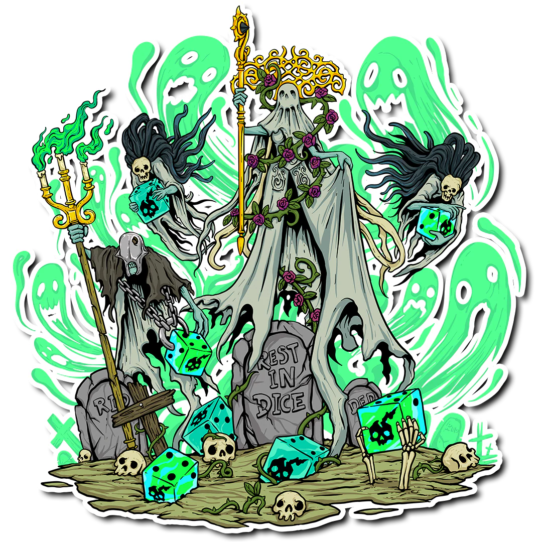 Premium Vinyl Stickers - Ghosts