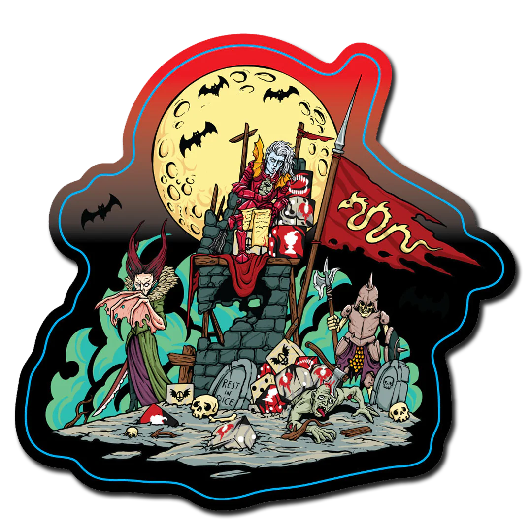 Premium Vinyl Stickers - Vampires