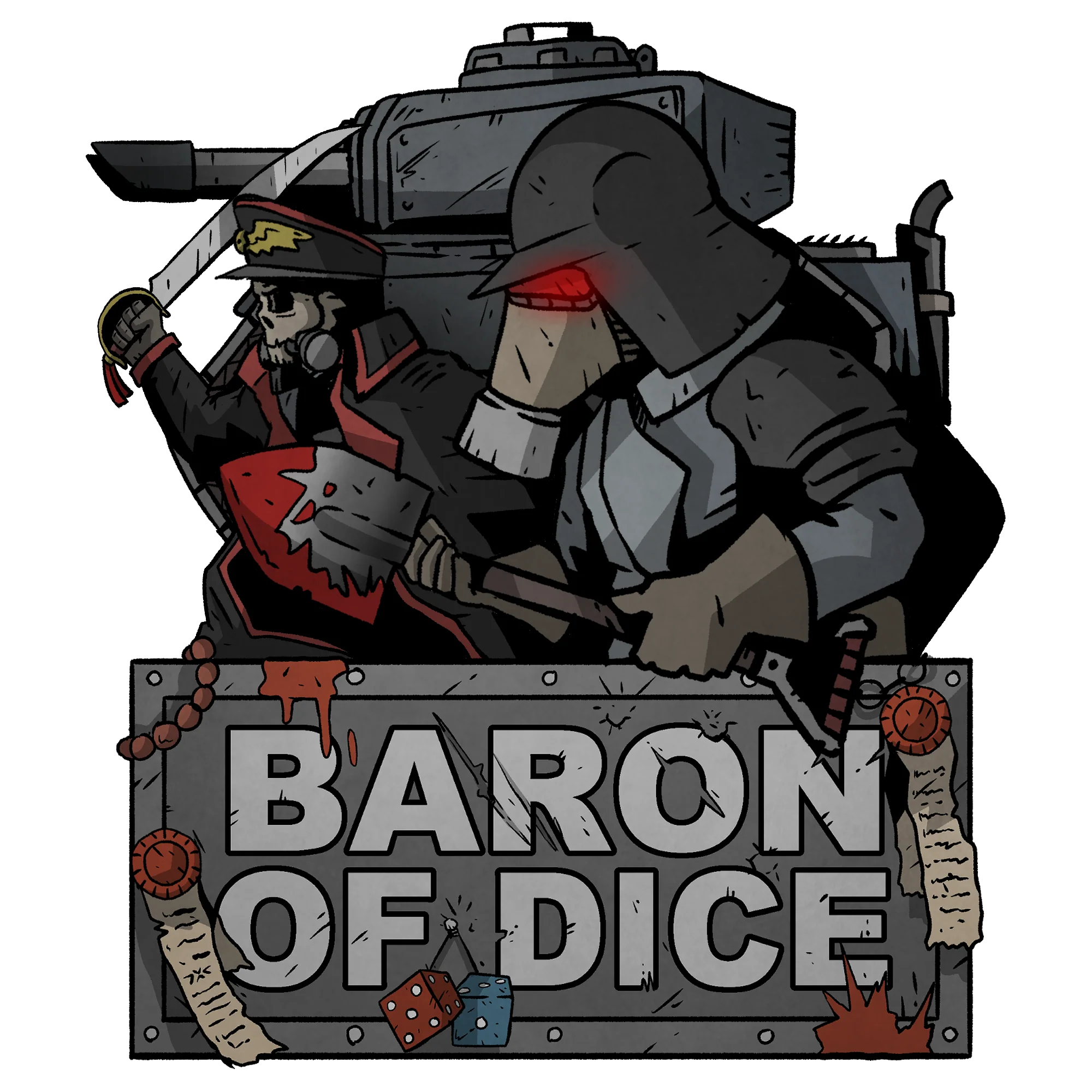 Premium Vinyl Stickers - Shovels Of War