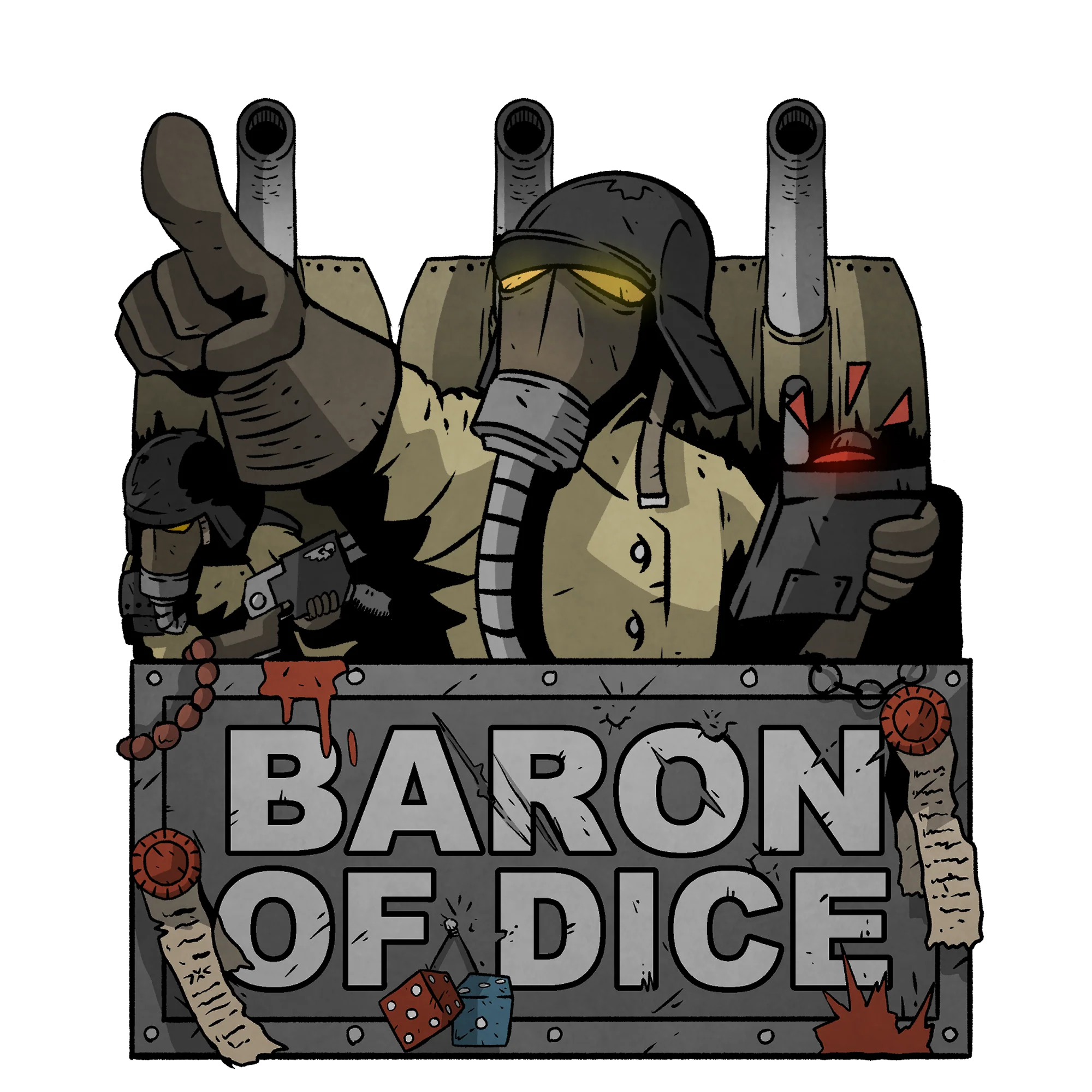 Premium Vinyl Stickers - Artillery