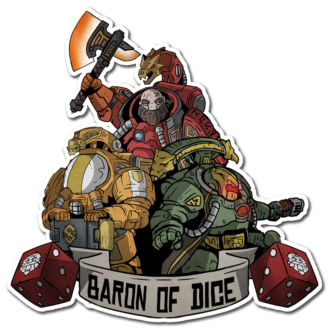 Premium Vinyl Stickers - Space Dwarves