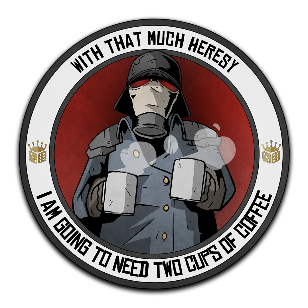 Premium Vinyl Stickers - Two Cups For Heresy - Image 2