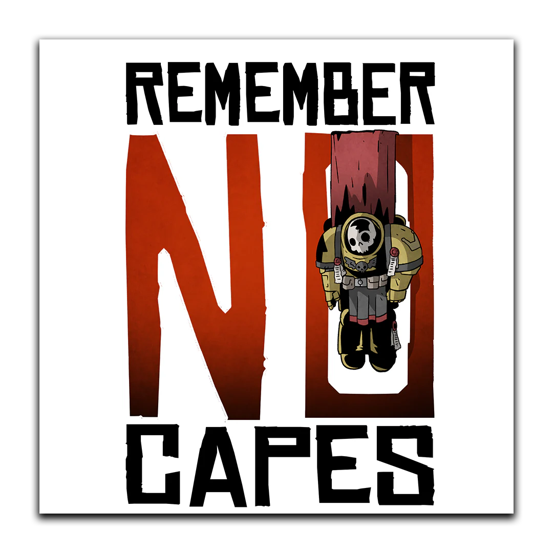 Premium Vinyl Stickers - All Heroes Wear Capes - Image 2