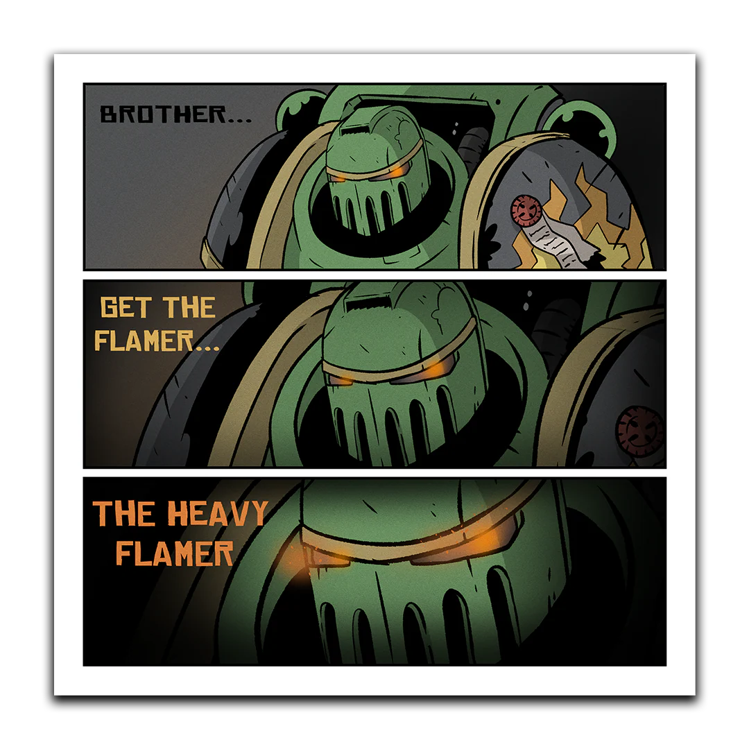 Premium Vinyl Stickers - Flames For War - Image 2