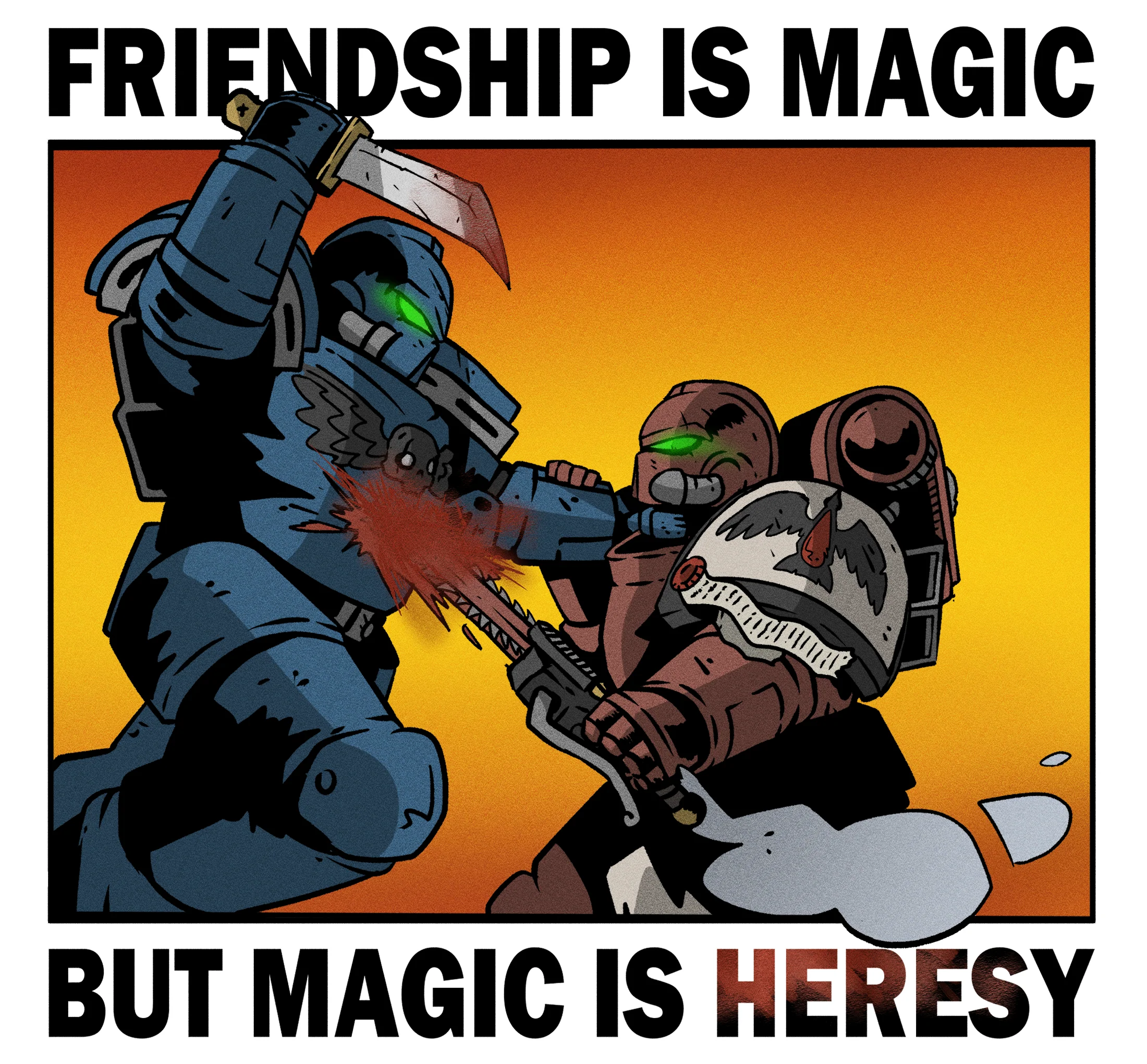 Premium Vinyl Stickers - Friendship