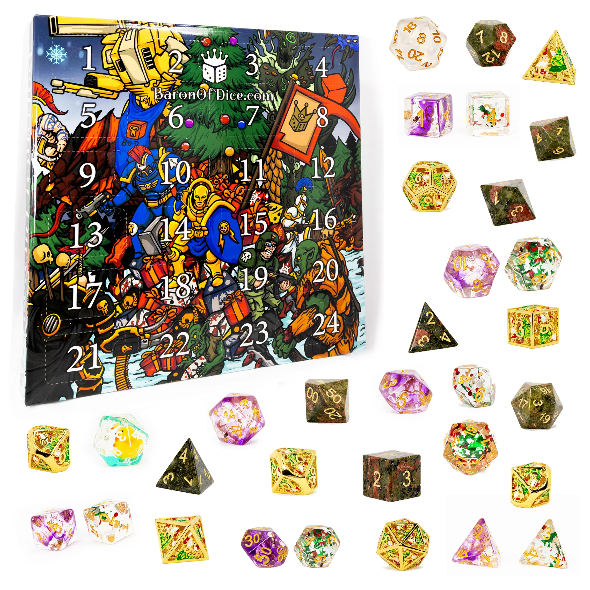 DnD Mystery Calendar Box - Winter Rumble - Image 2