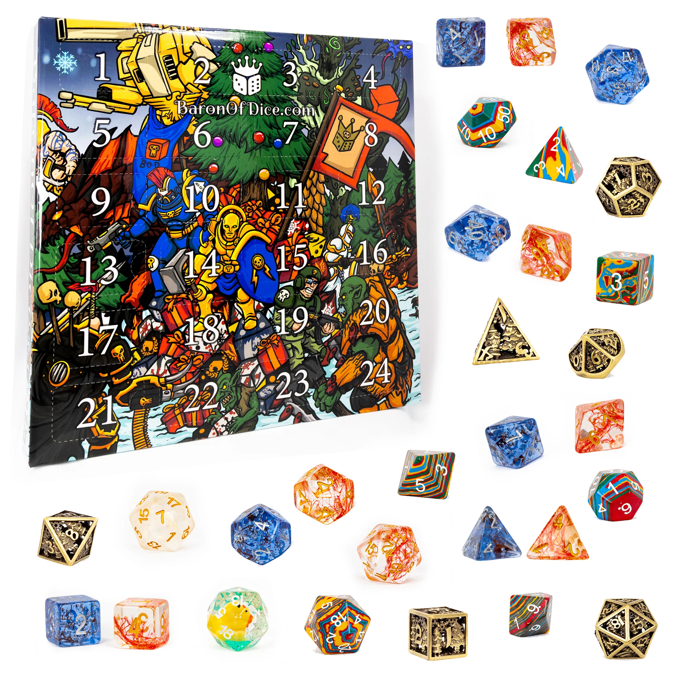 DnD Mystery Calendar Box - Winter Rumble - Image 3