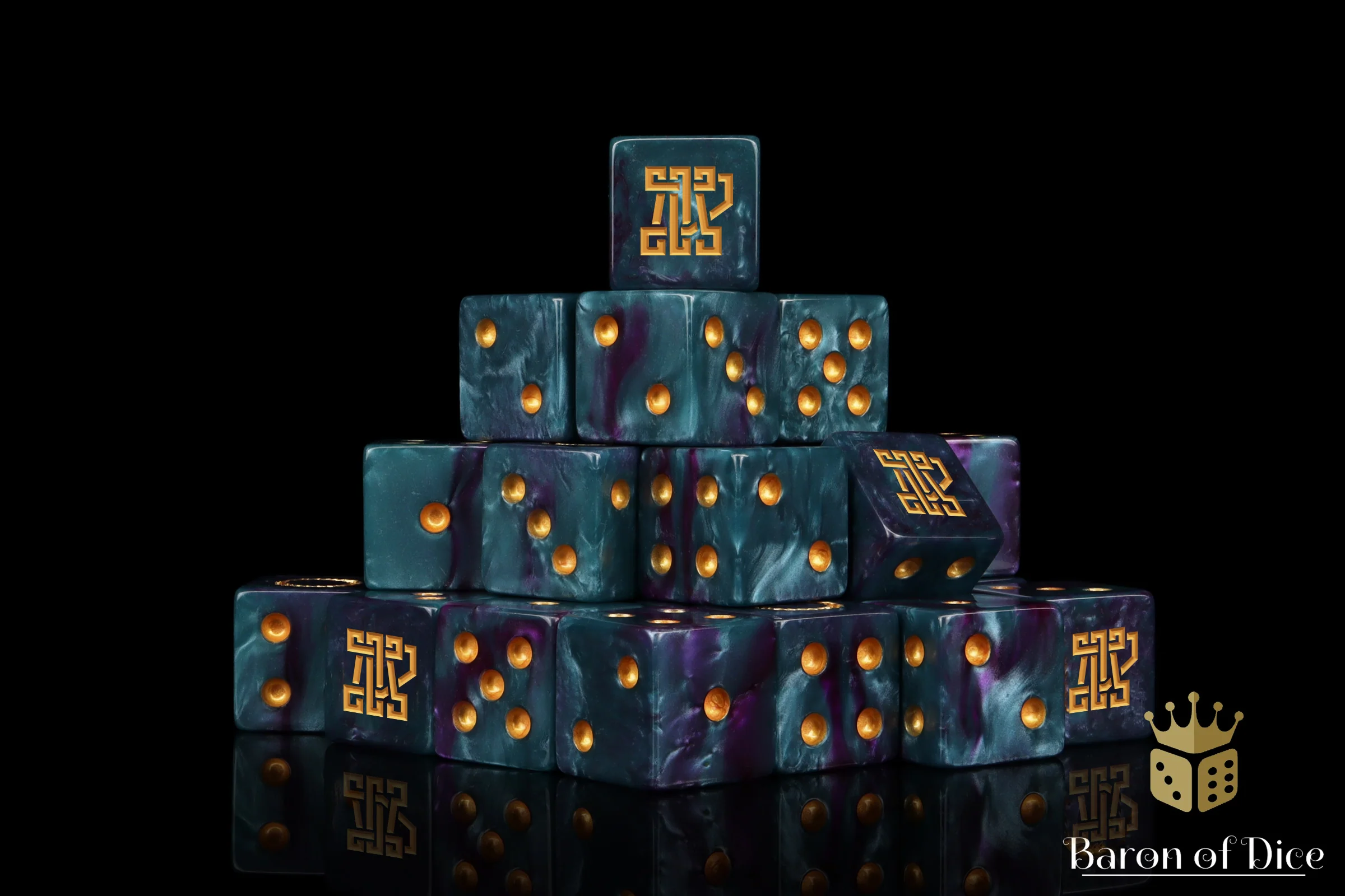 Clan McFlaggon Dice - Infinity - Image 2