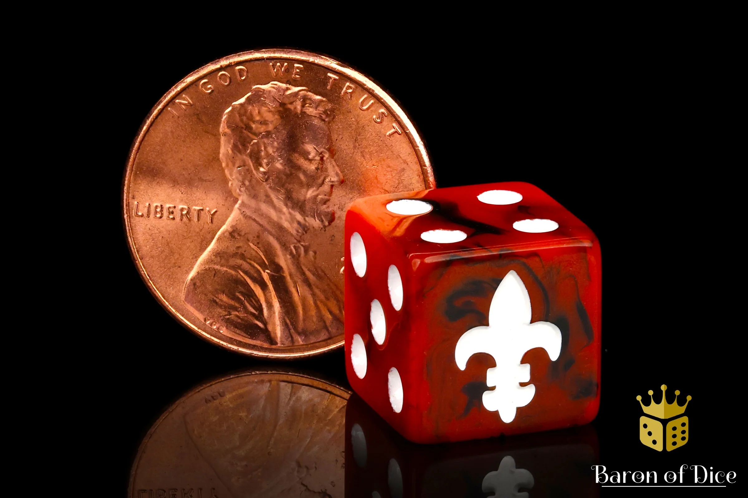 Fleur De Lis - Red - Image 3