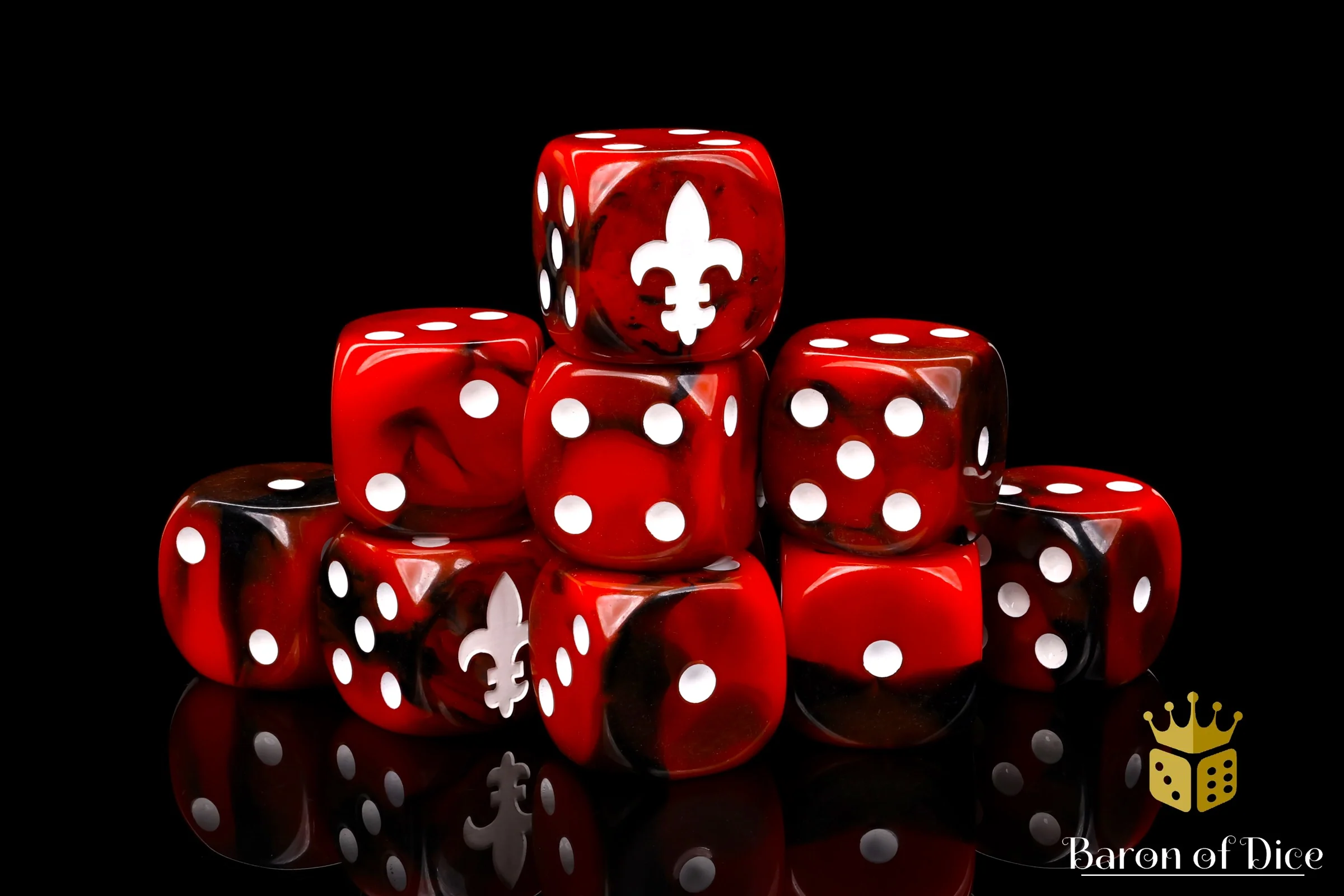 Fleur De Lis - Red - Image 7
