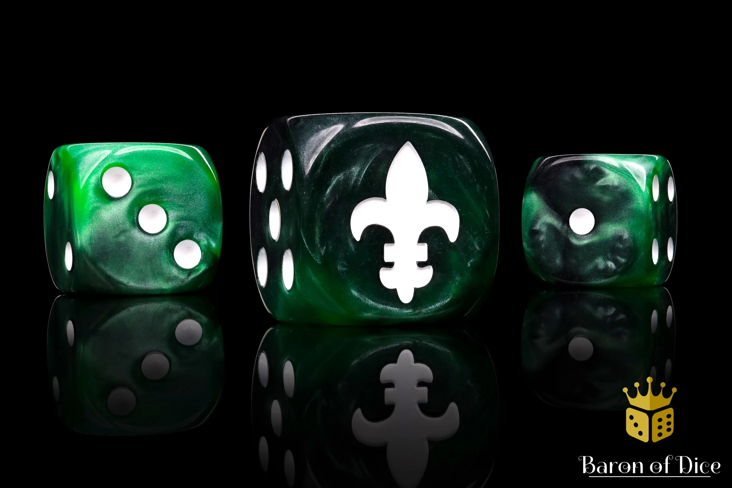 Fleur De Lis - Green - Image 5