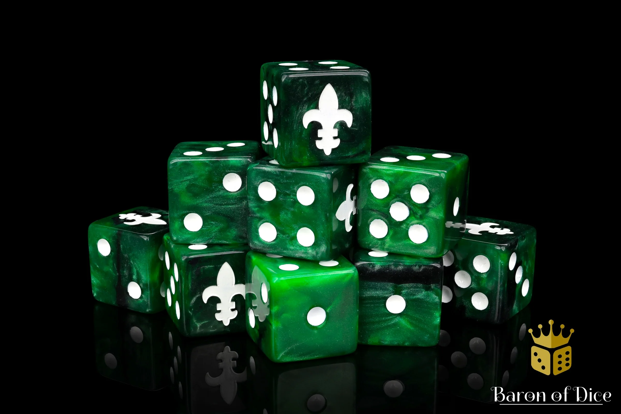 Fleur De Lis - Green - Image 7