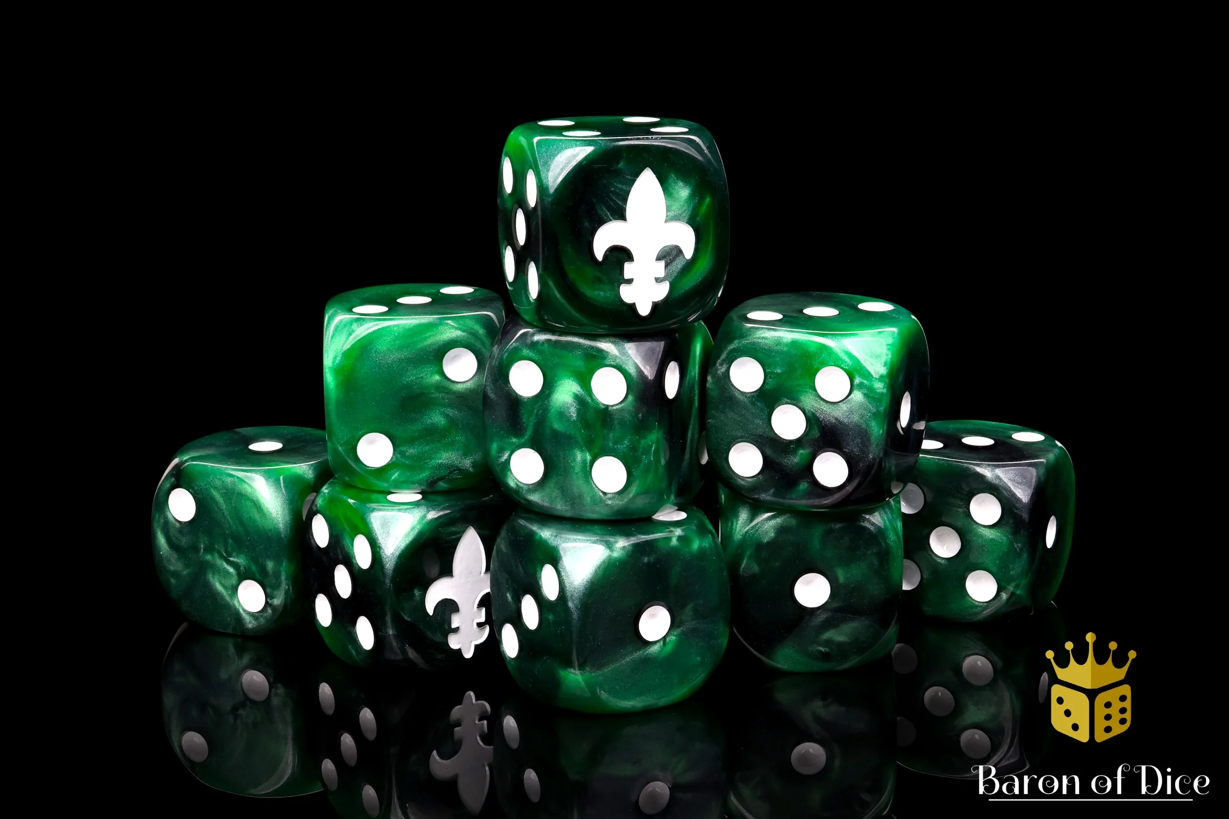 Fleur De Lis - Green - Image 8