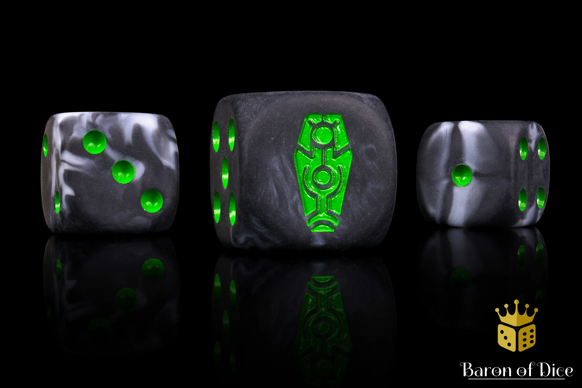 Day of The Dead Dice - Green Coffin - Image 5