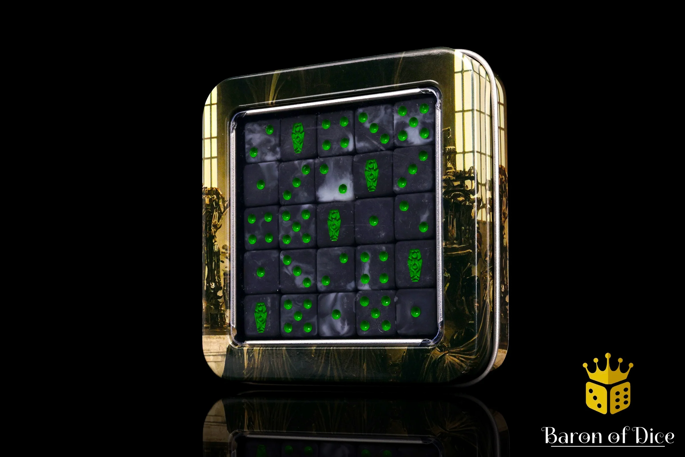 Day of The Dead Dice - Green Coffin - Image 6