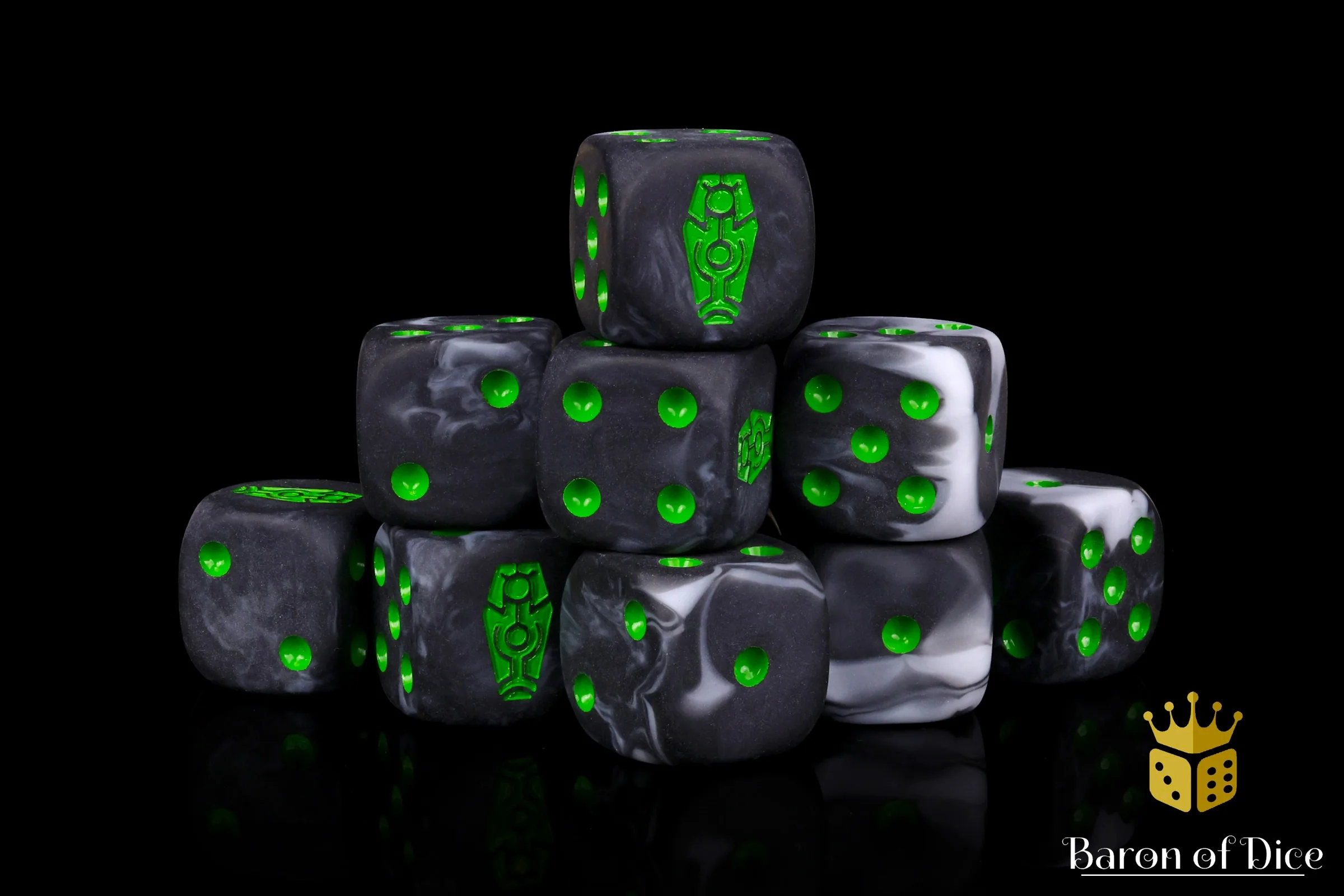 Day of The Dead Dice - Green Coffin - Image 7