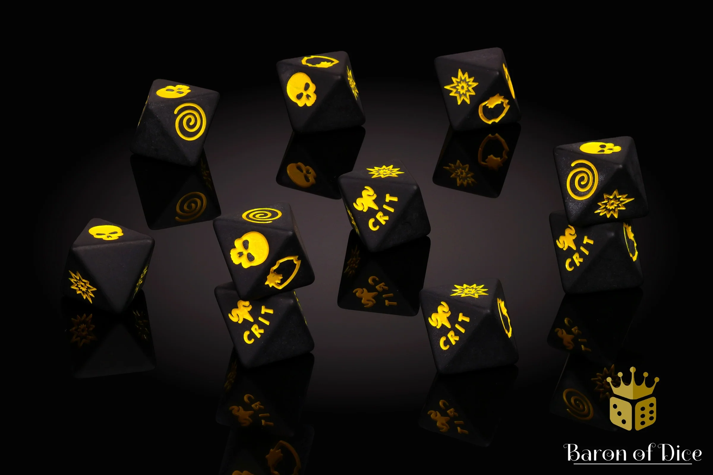 Devil Incarnate Dice - D8 Set - Image 2