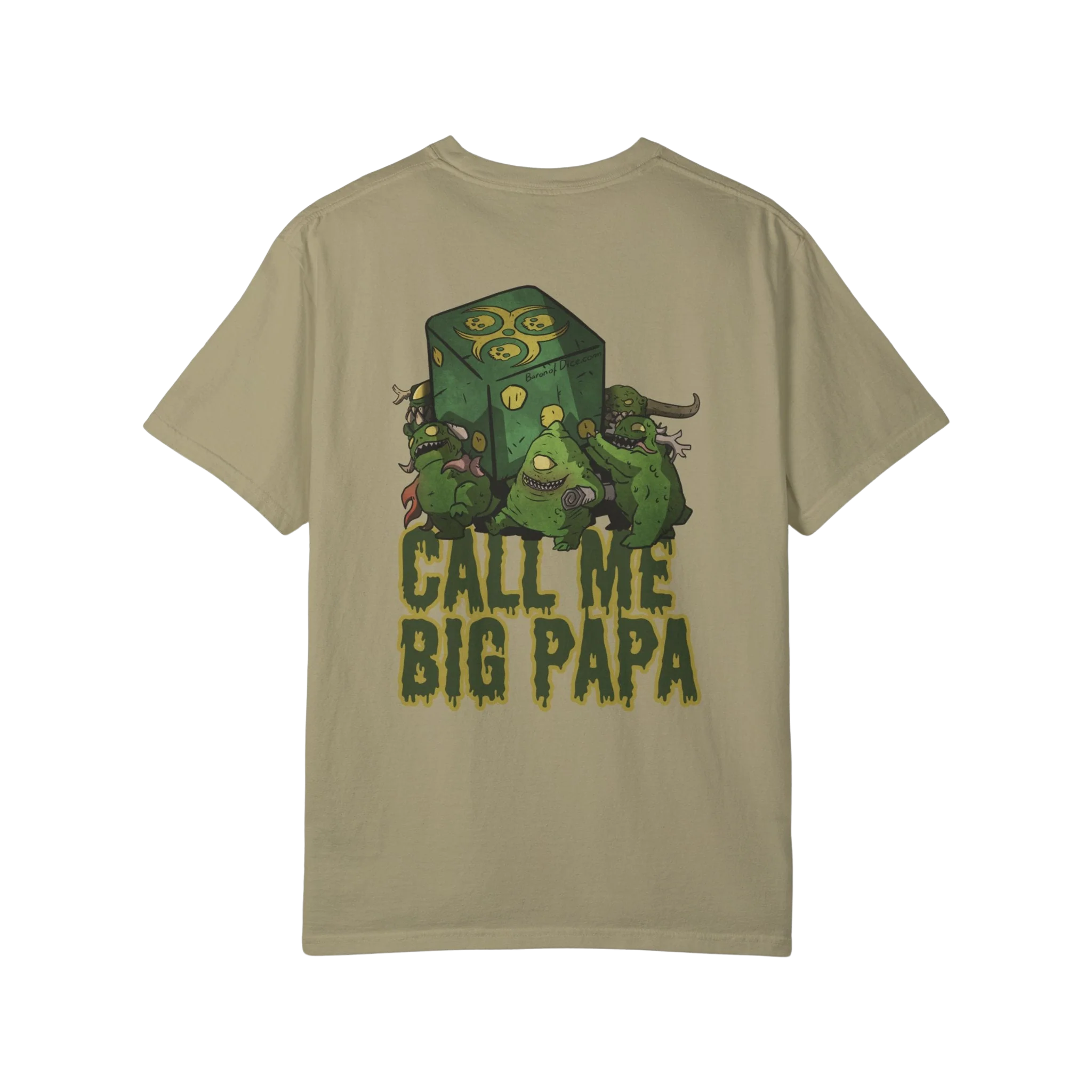 Diseased Dice - Call Me Big Papa t-shirt - Image 3
