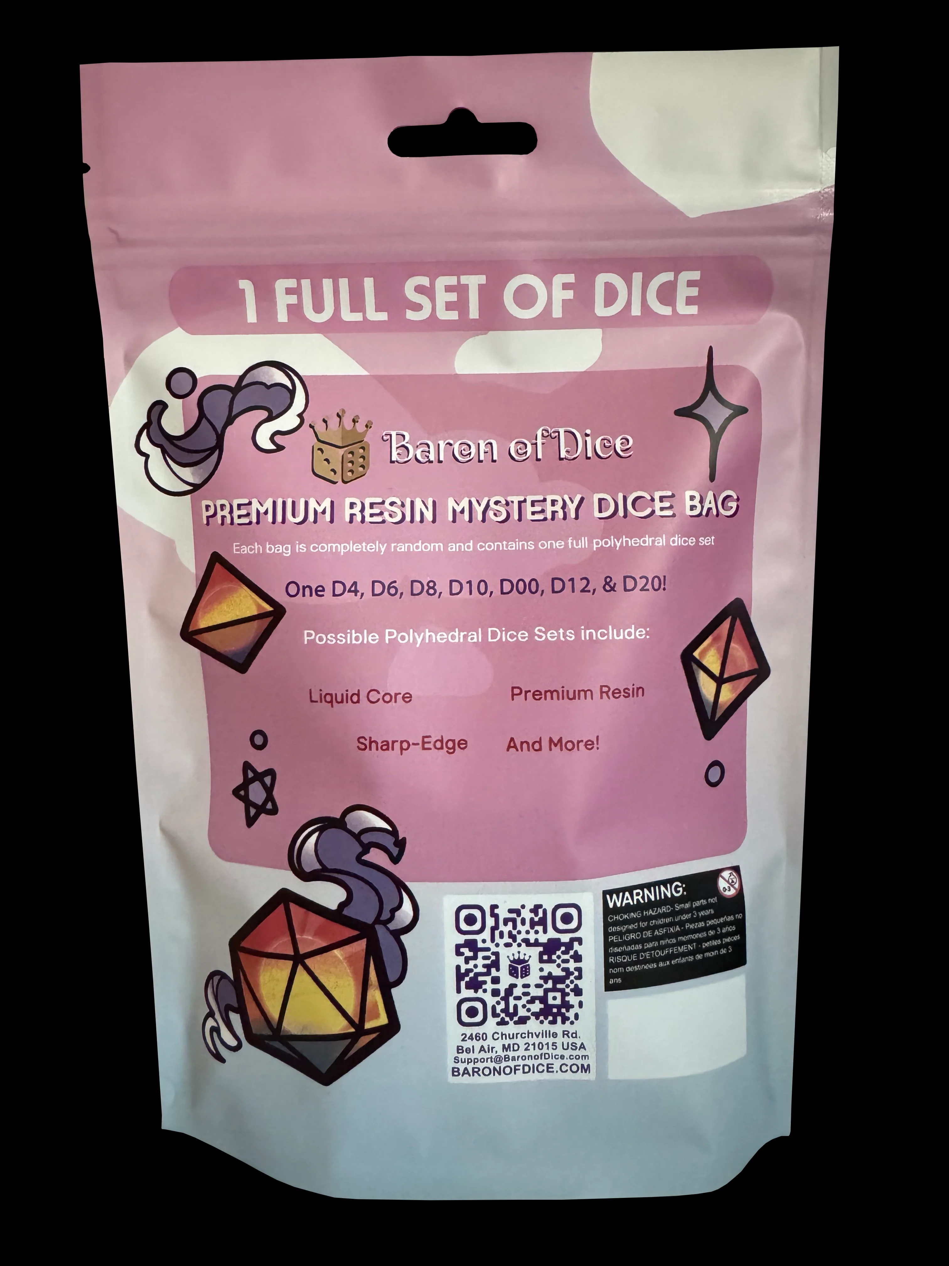 DnD Mystery Dice Set (7 pcs) - Chic & Shabby - Image 2