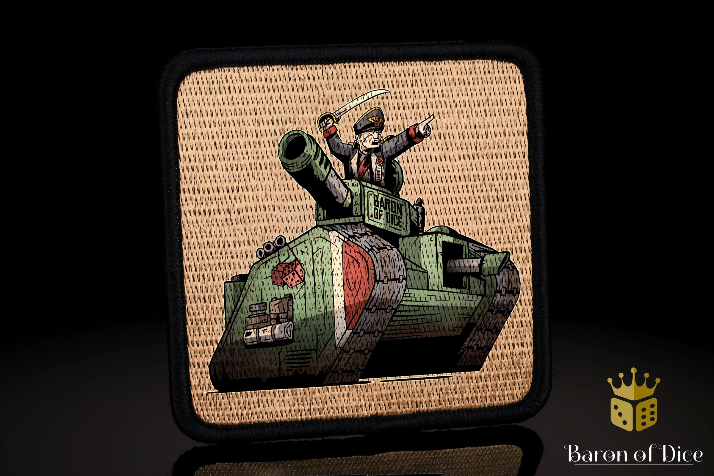 Baron's Dice Bag | Drive Me Closer! Velcro Patch - Image 2