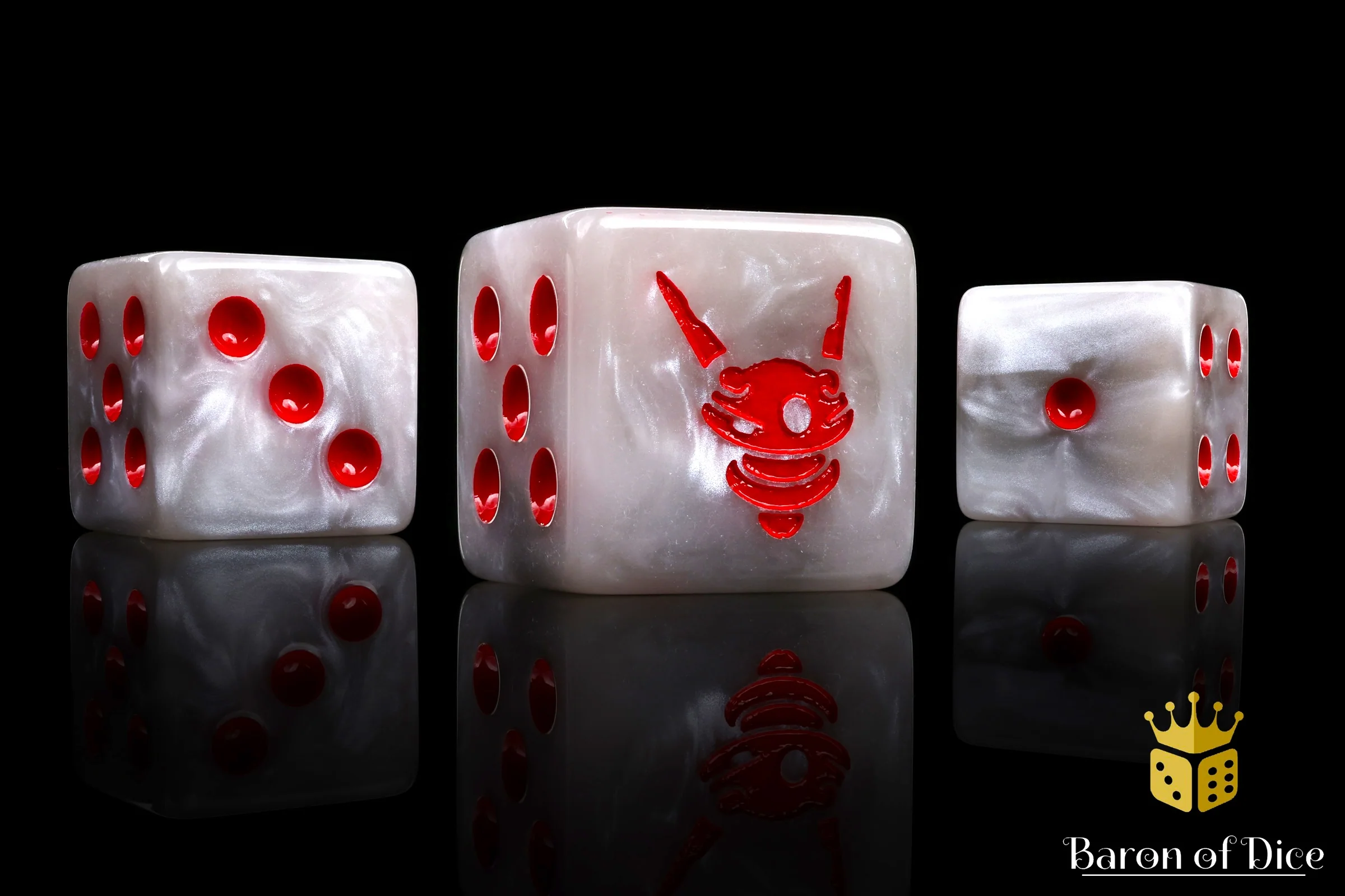 Drone Dice - White - Image 2