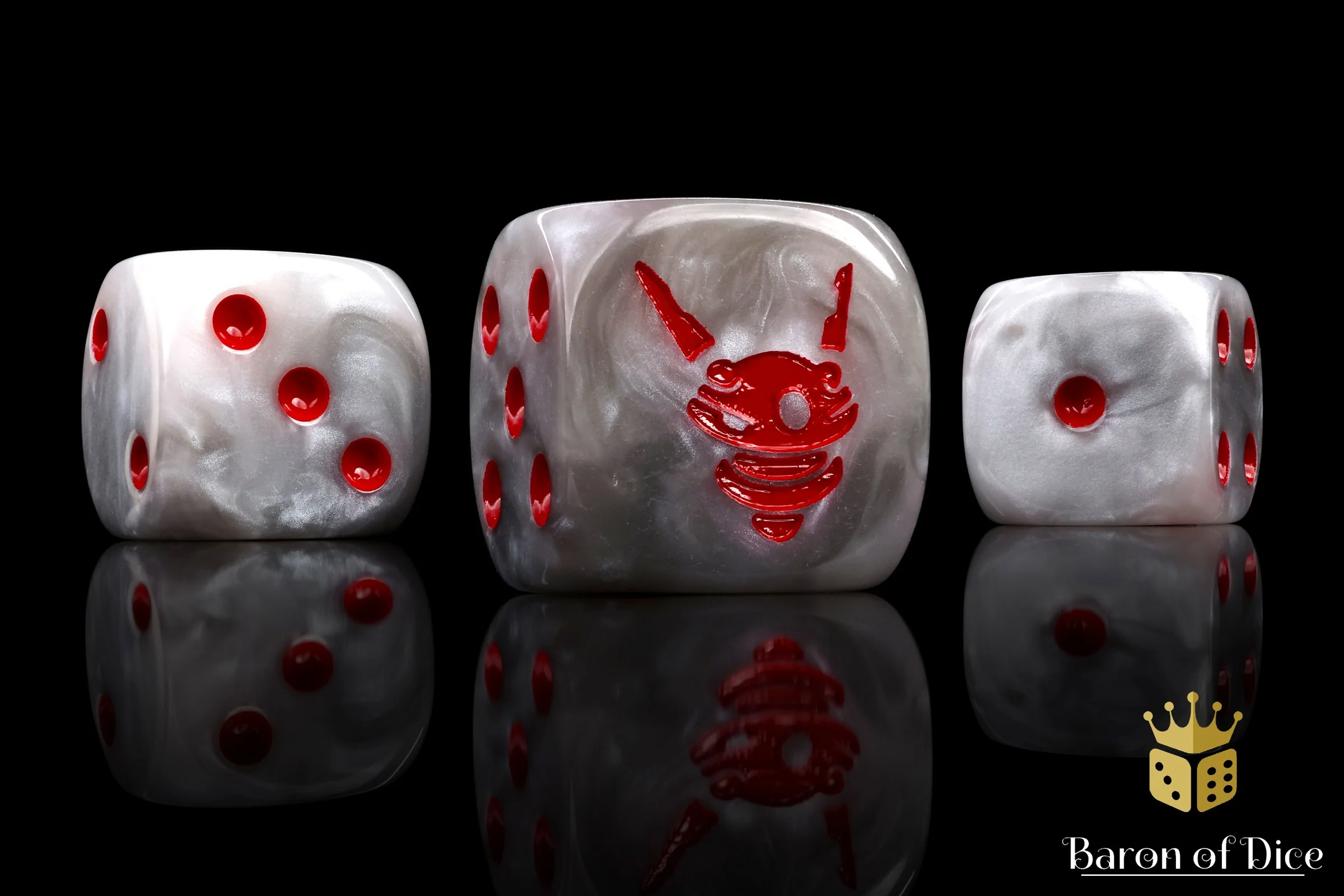 Drone Dice - White - Image 3