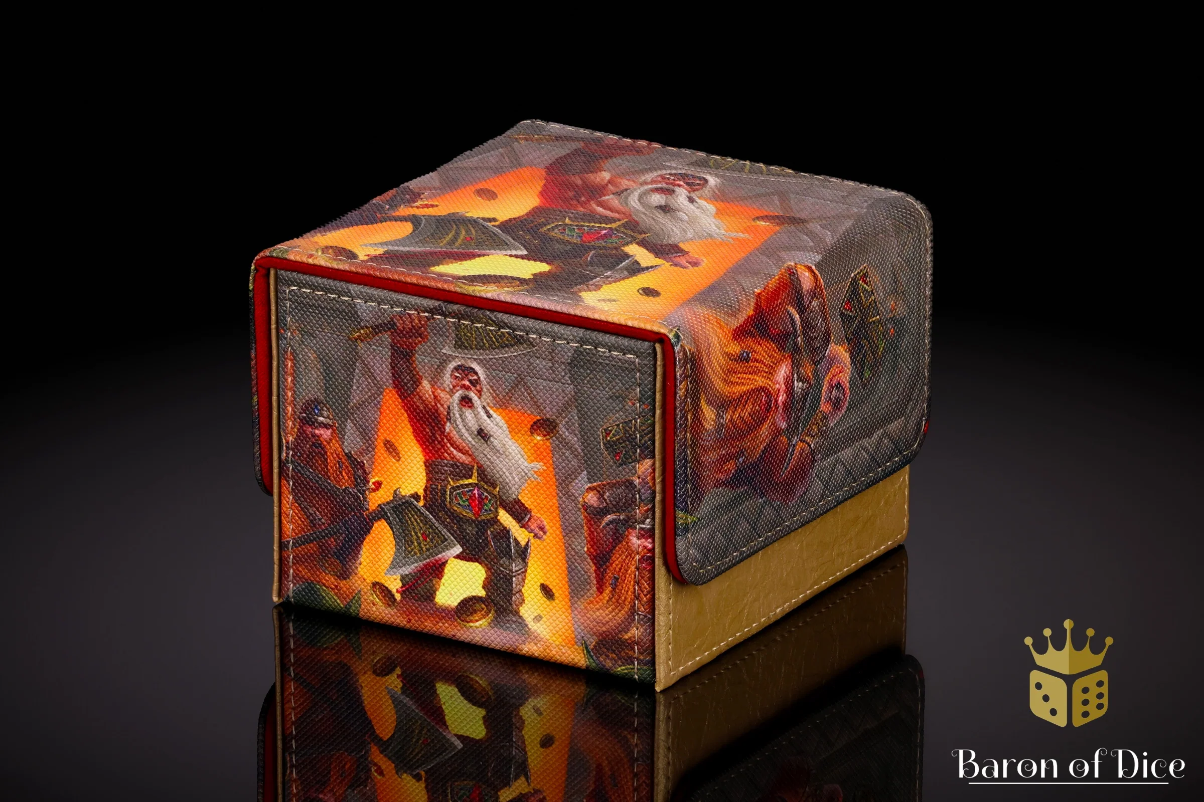 100+ XL Deck Box | Dwarven Glory - Image 2