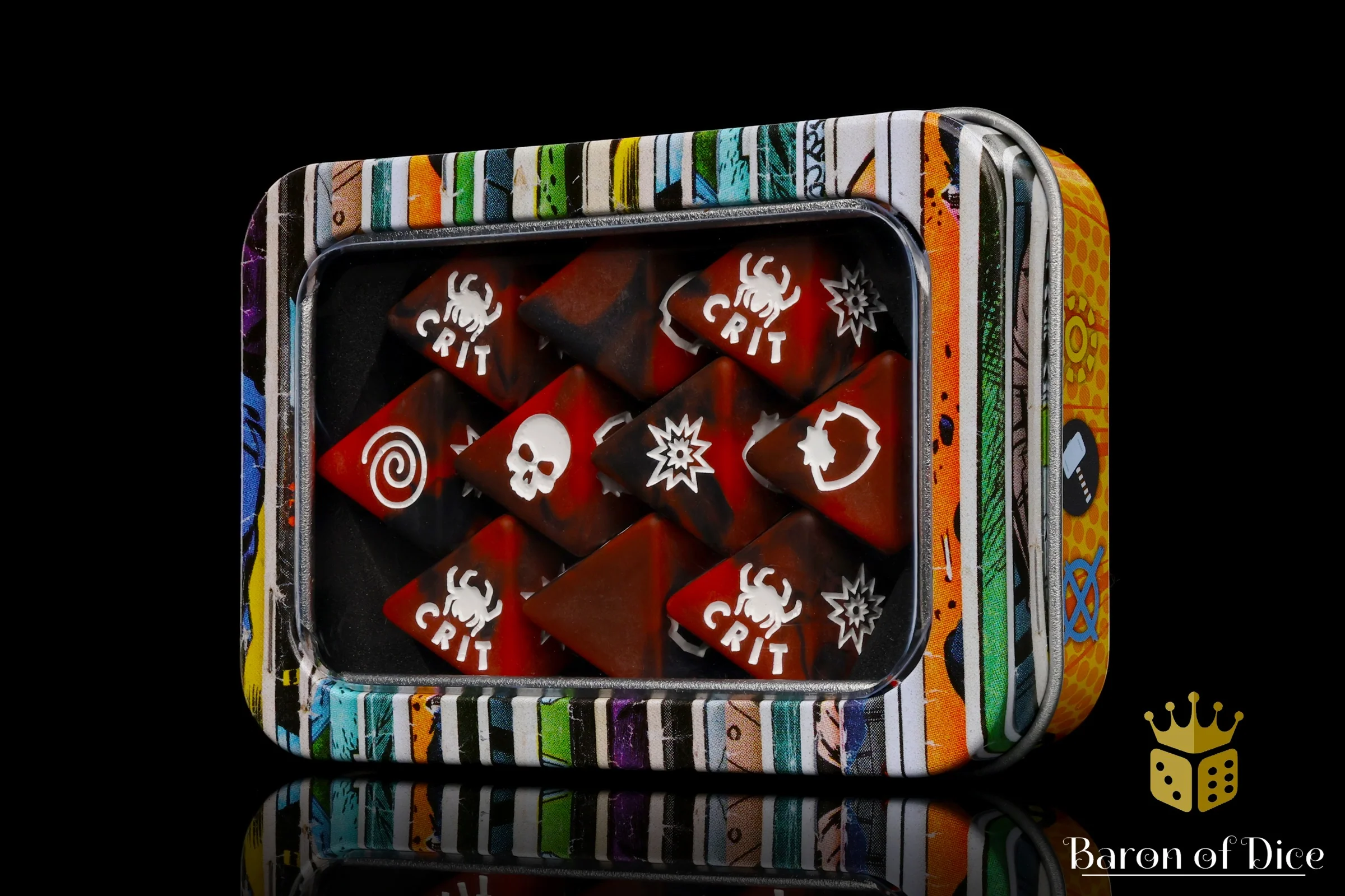Electric Spider D8 Dice Set - Image 3