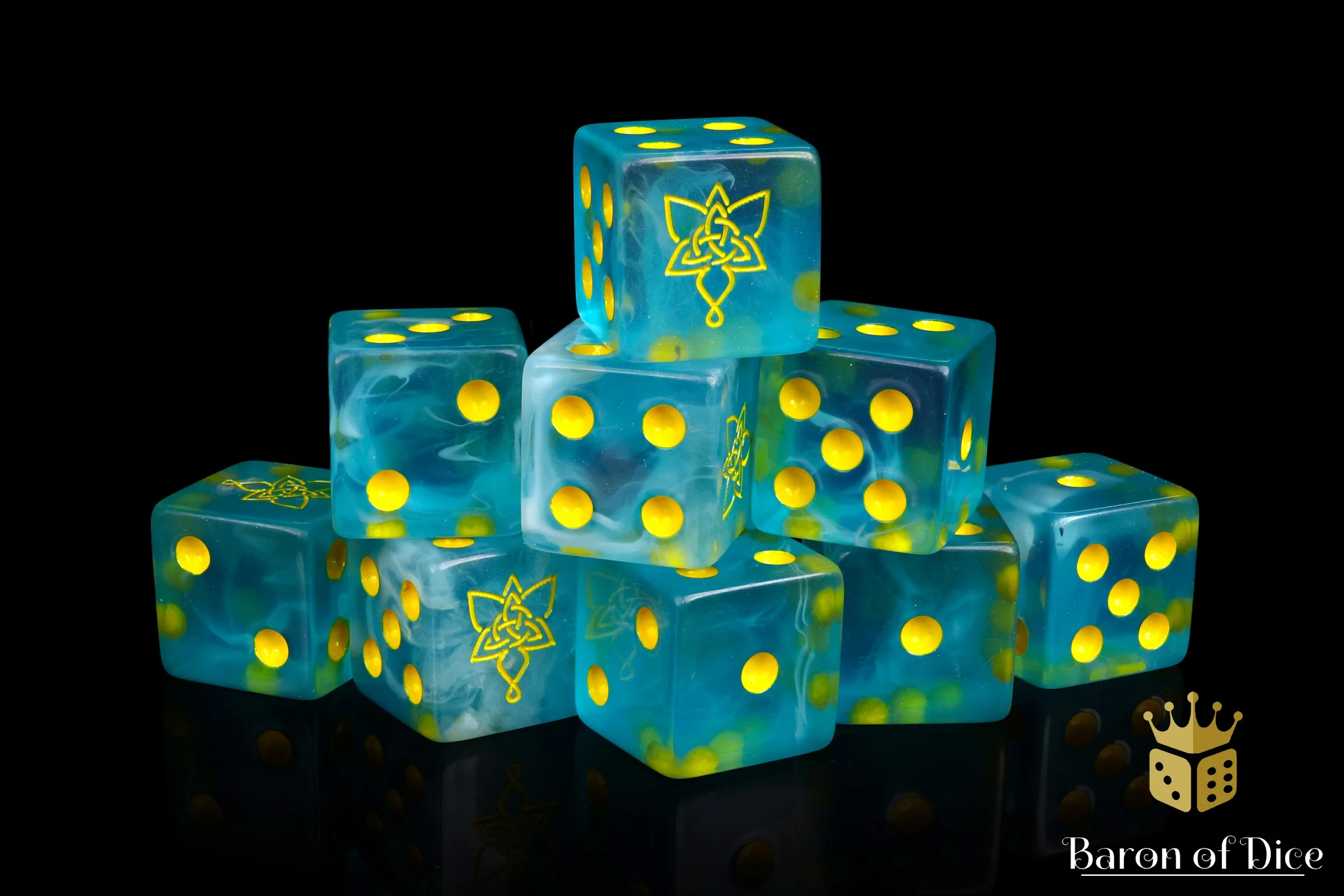 Elf Trinket, Square 16mm Dice - Image 2