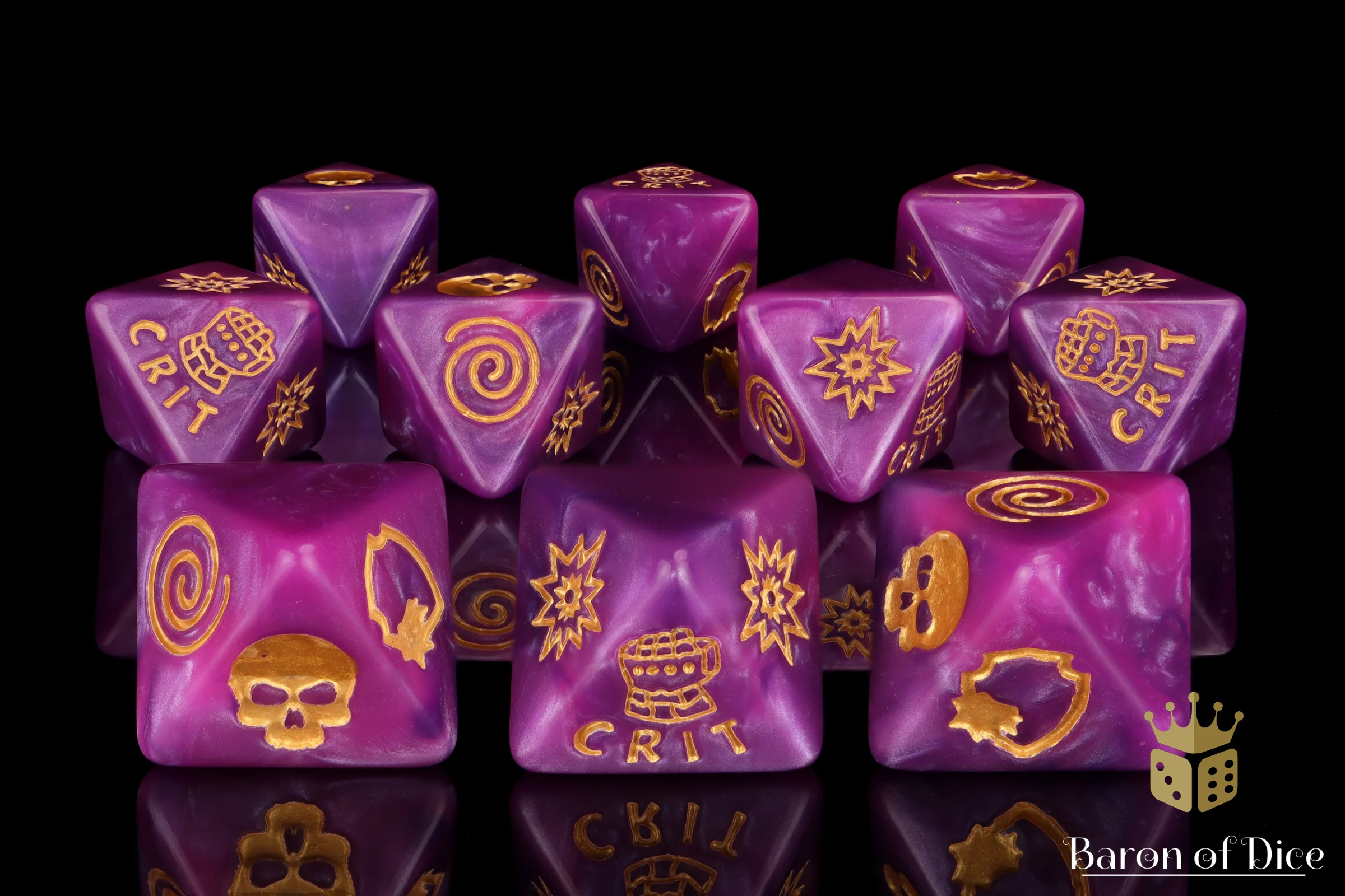 Power Fist D8 Dice Set - Image 4