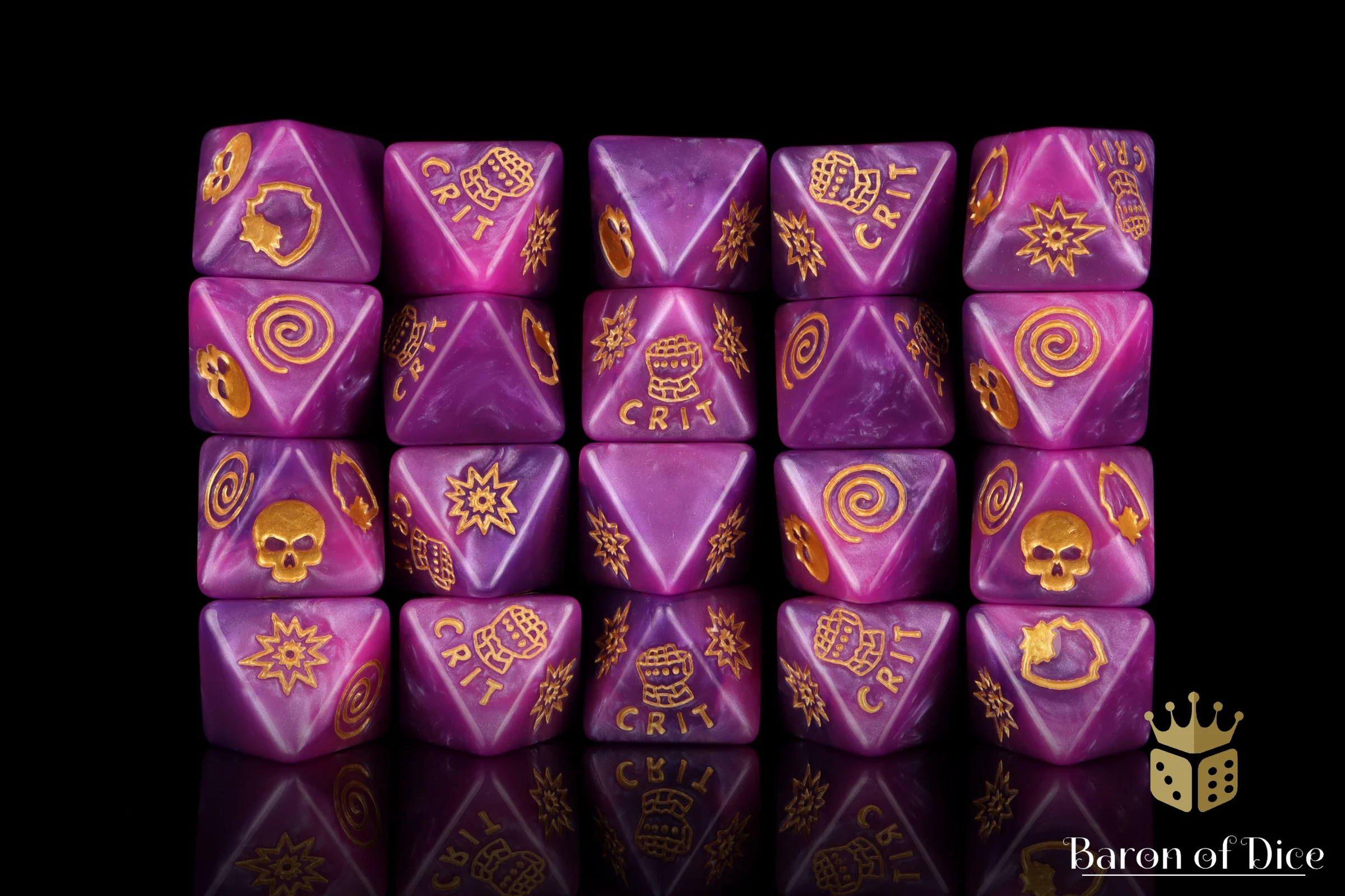 Power Fist D8 Dice Set - Image 6