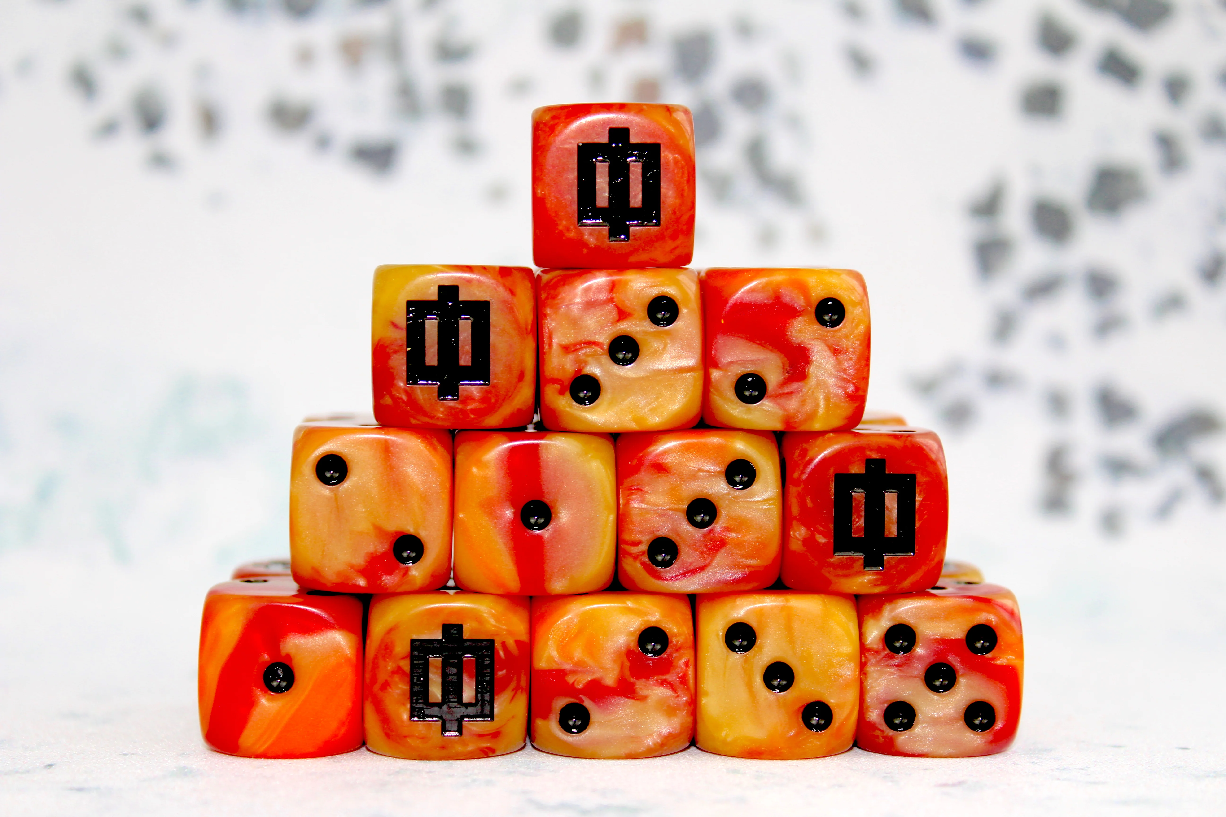 Dwarven Fyre Rune Dice - Image 4
