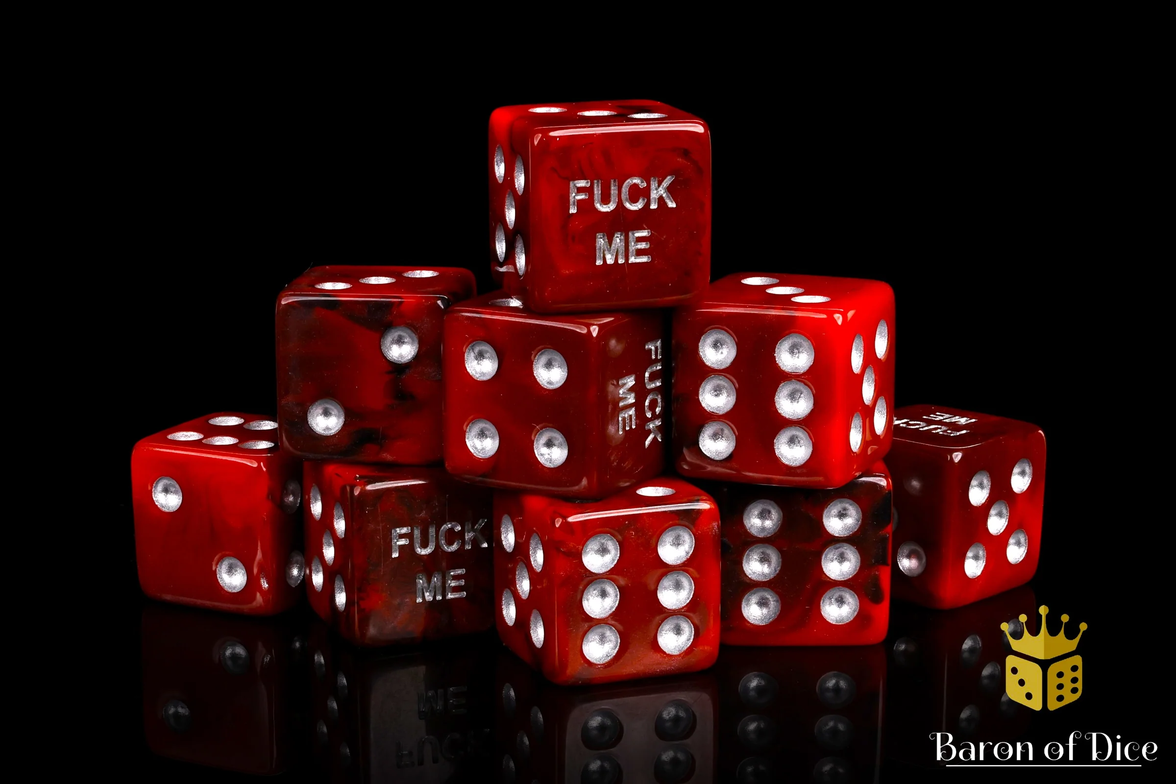 F*** Me Dice - Red - Image 7
