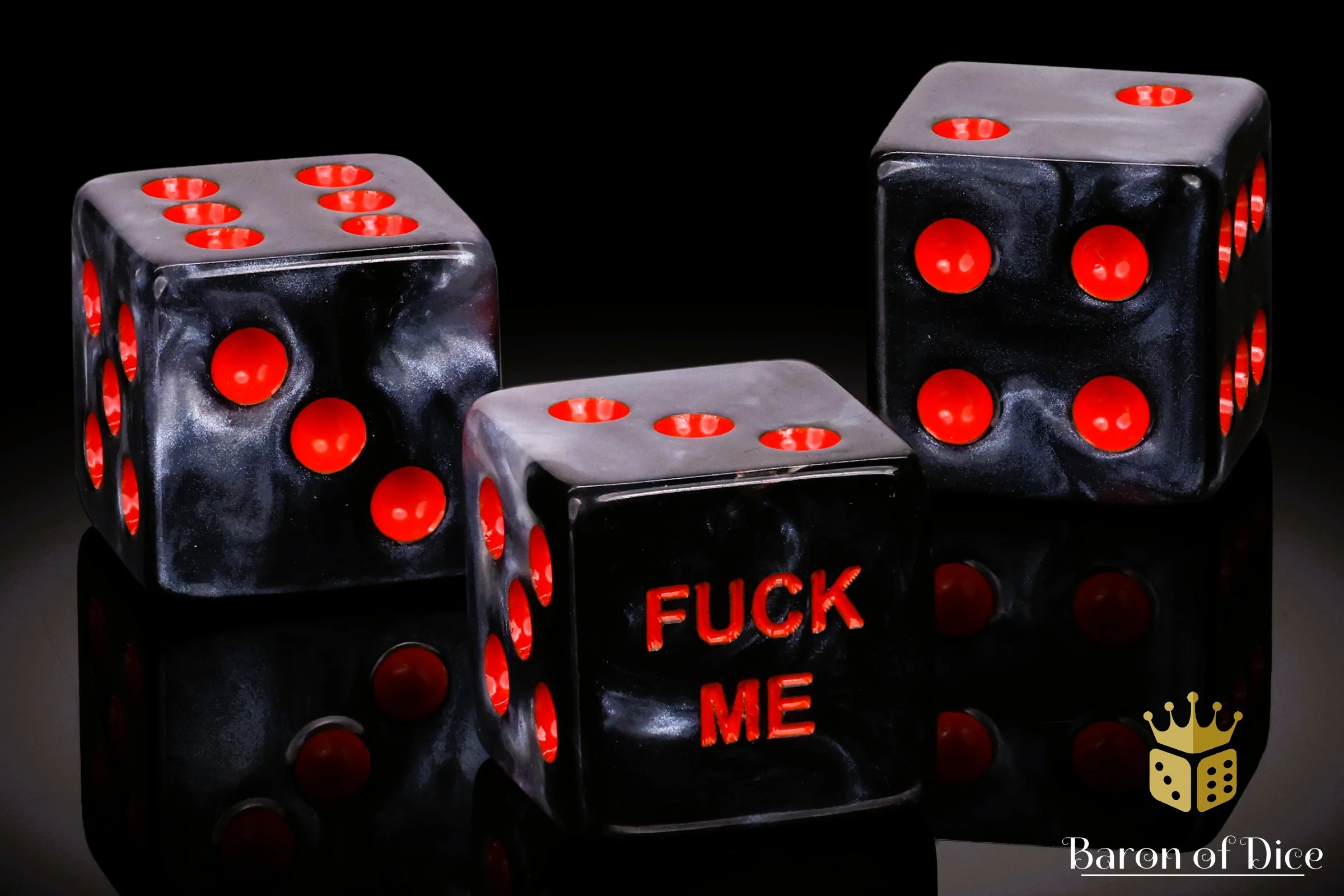 F**k Me Dice | Steel - Image 3