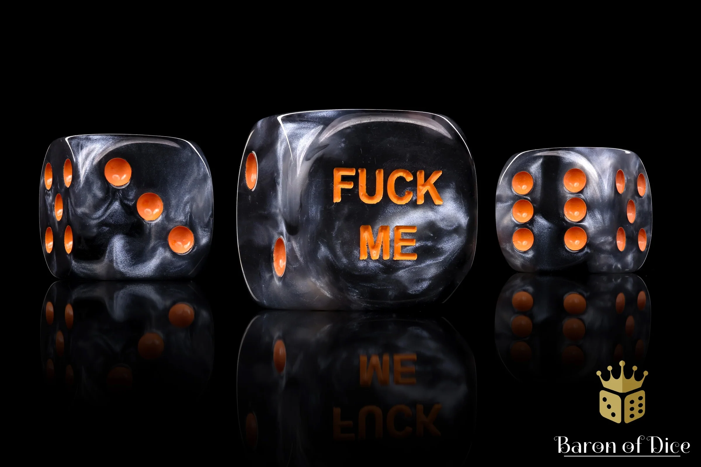 F**k Me Dice | Steel - Image 4